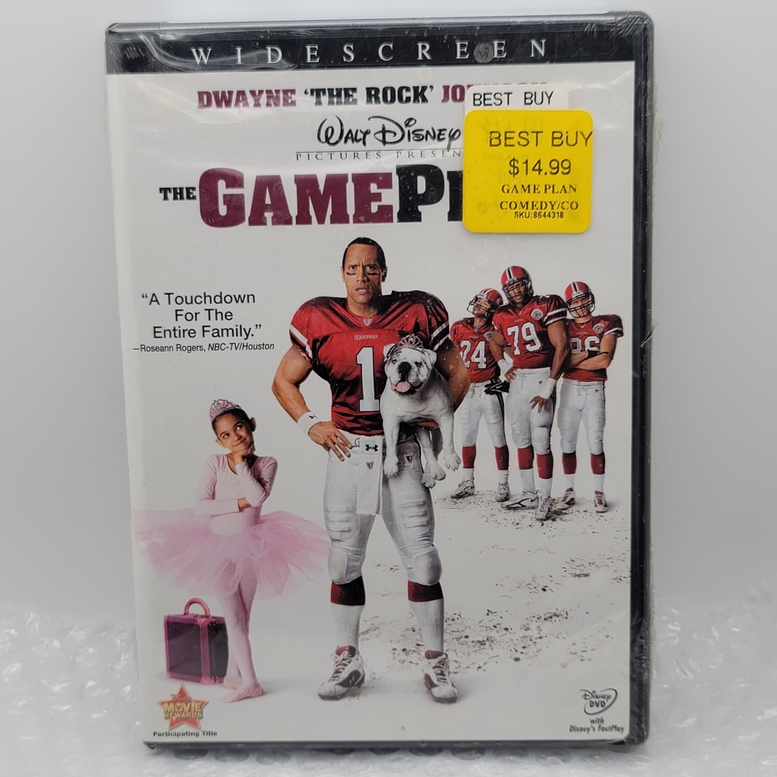 The Game Plan | DVD | 2007 | Dwayne Johnson The Rock | Sealed New | Fast Ship