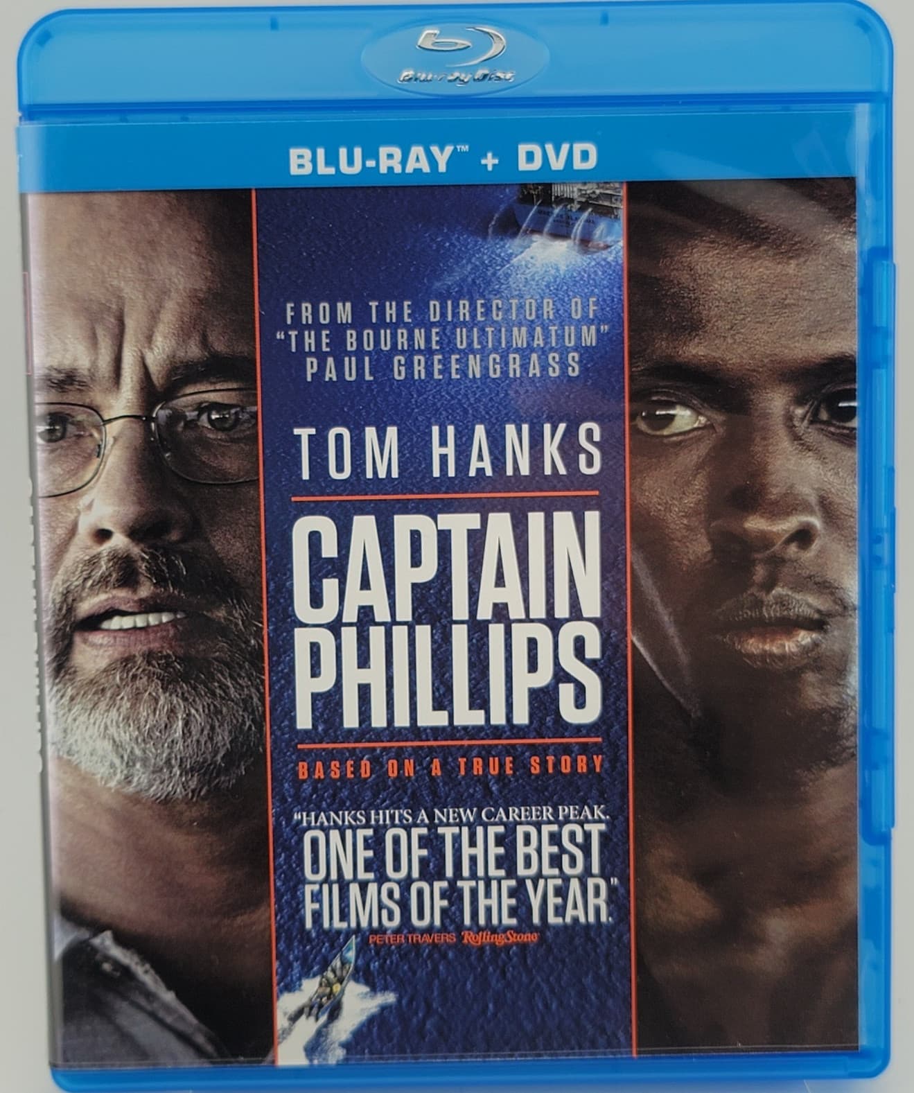 Captain Phillips Blu-ray DVD Tom Hanks Barkhad Abdi Greengrass Sony 2013