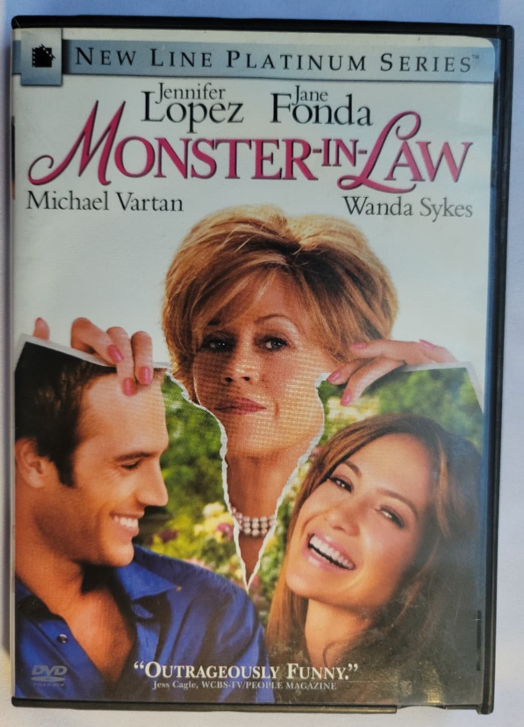 Monster-in-Law | DVD | 2005 | JLo | Jane Fonda | Platinum Series | Fast Shipping