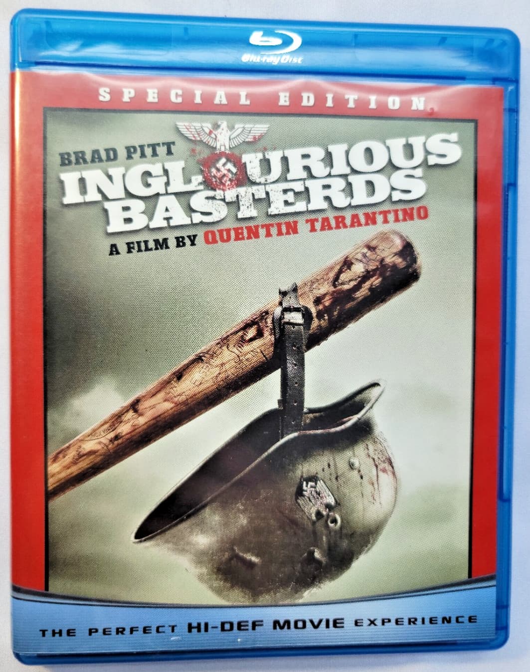 Inglourious Basterds | Blu-ray | 2009 | Tarantino | Pitt | SE | Fast Shipping