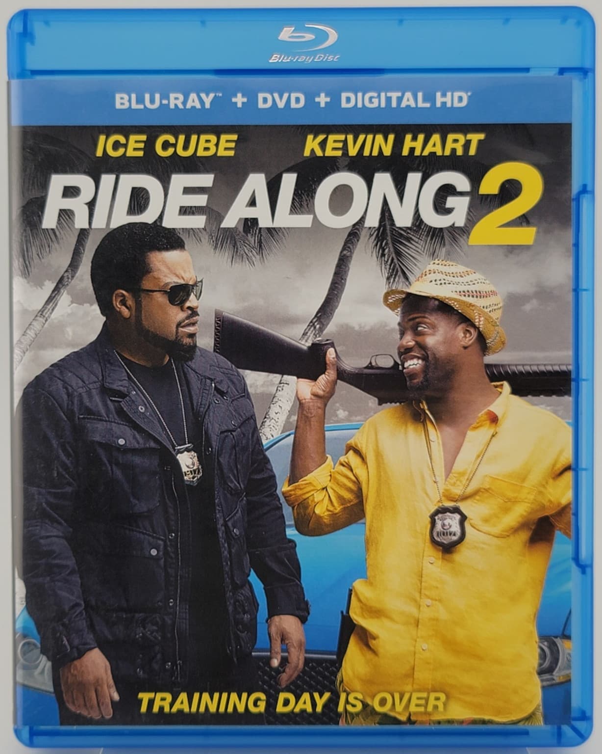 Ride Along 2 Blu-ray DVD Combo Ice Cube Kevin Hart Ken Jeong Olivia Munn 2016