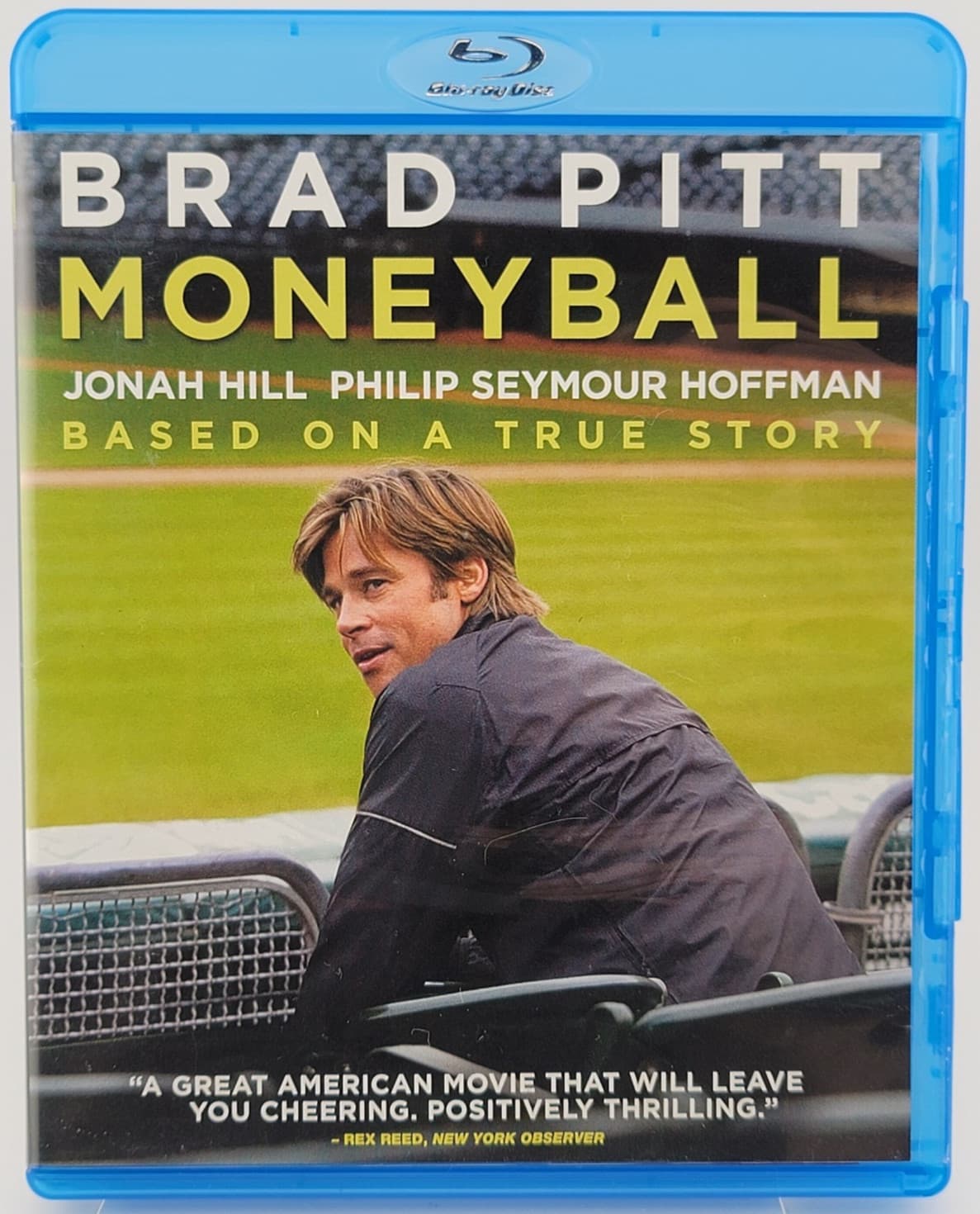 Moneyball | Blu-ray | Brad Pitt Jonah Hill Hoffman | True Story | G+ | Fast Ship