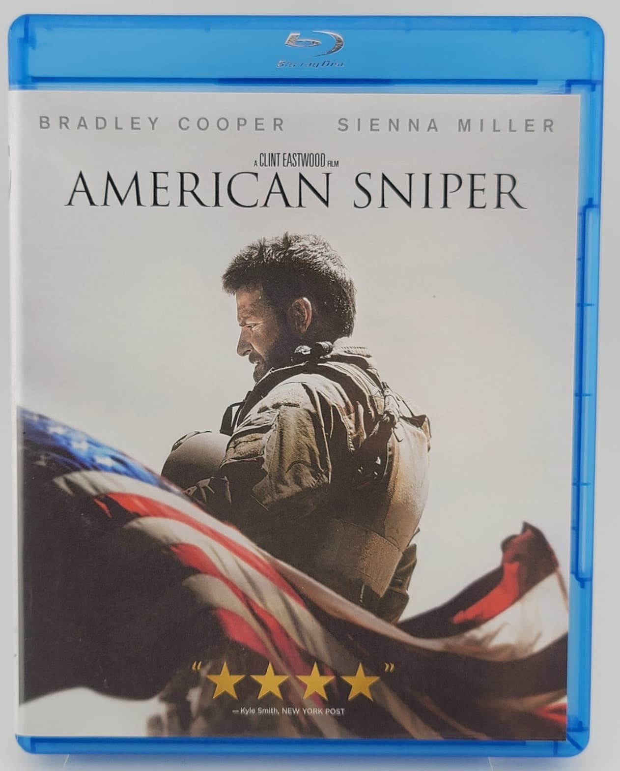 American Sniper Blu-ray DVD Bradley Cooper Sienna Miller Clint Eastwood 2014