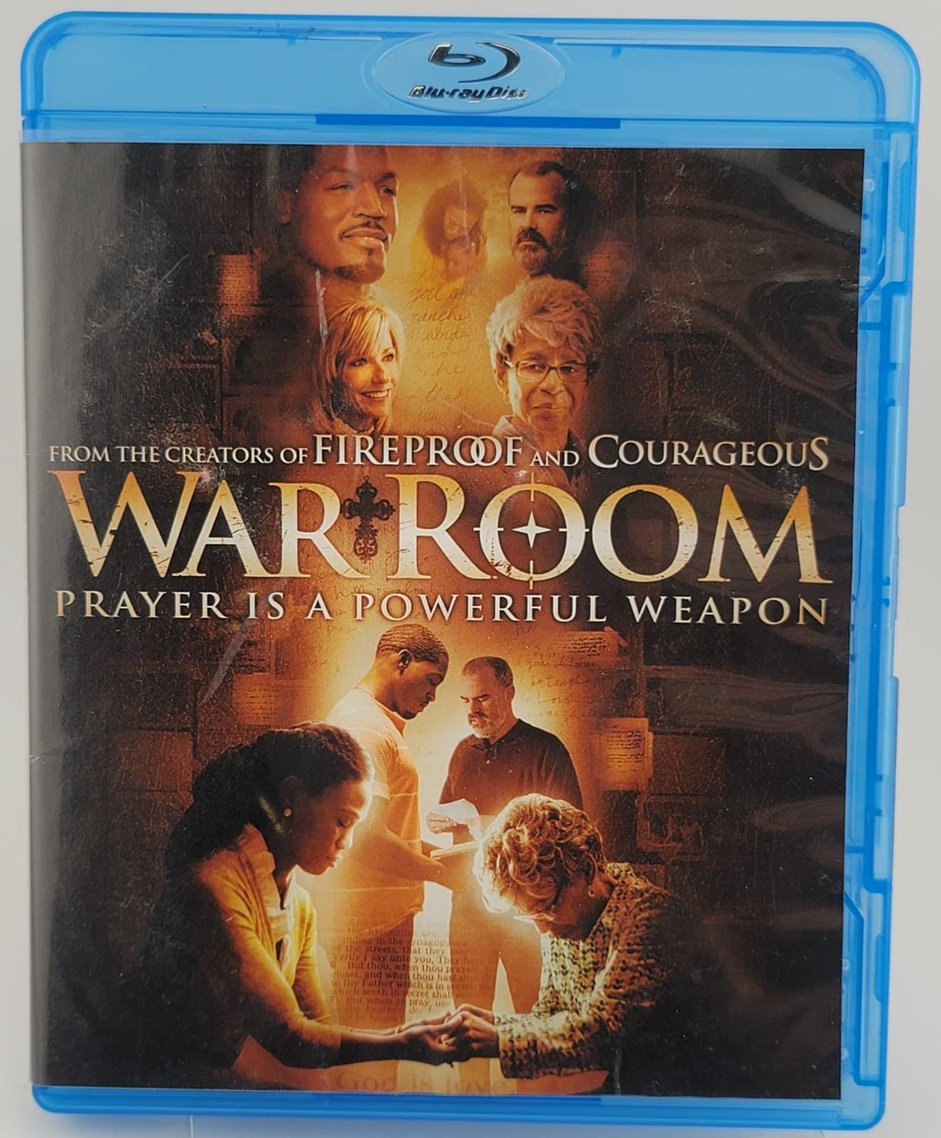 War Room Blu-ray | Shirer Kendrick Fireproof | Faith | VG Cond | Fast Shipping
