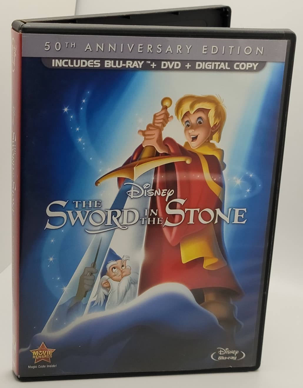 The Sword in the Stone | Blu-ray DVD | 2013 | 50th Ann | Disney | Fast Ship