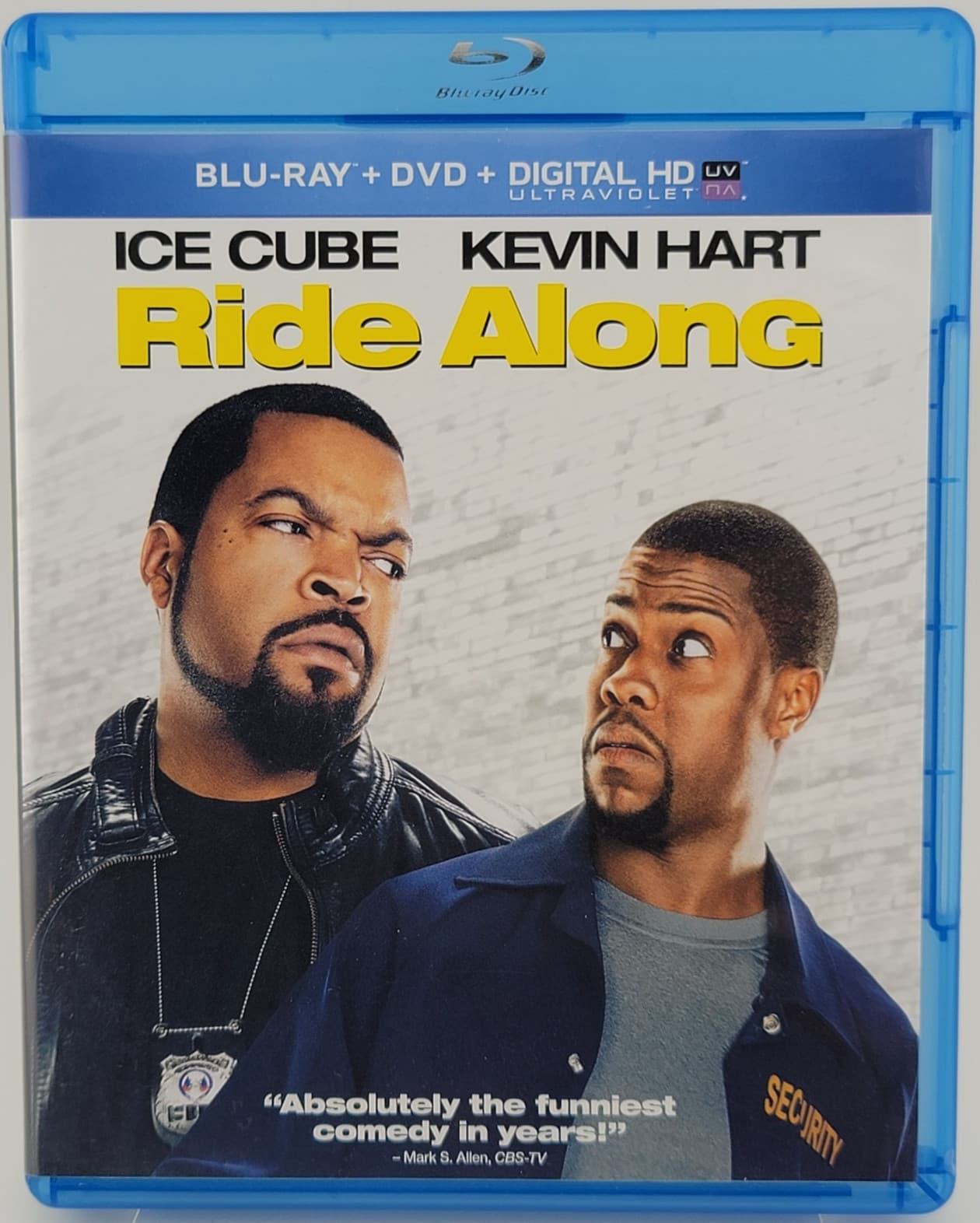 Ride Along Blu-ray DVD Combo Ice Cube Kevin Hart John Leguizamo Fishburne 2014
