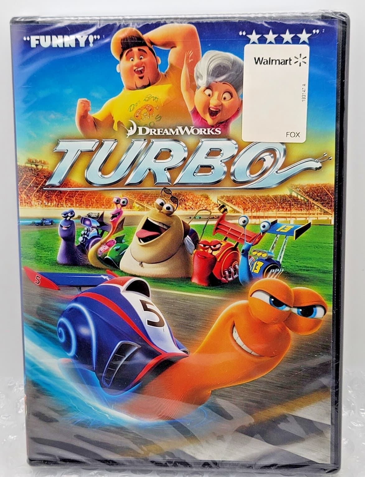 Turbo | DVD | 2013 | Ryan Reynolds | DreamWorks | Sealed New | Fast Ship