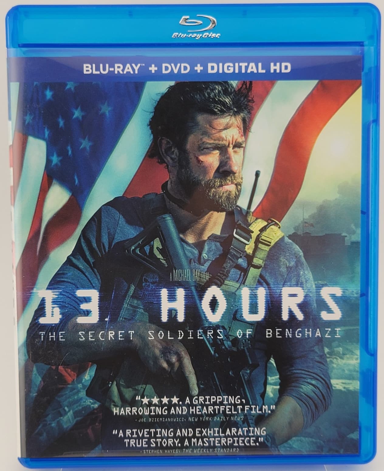 13 Hours The Secret Soldiers of Benghazi Blu-ray DVD Michael Bay Krasinski 2016