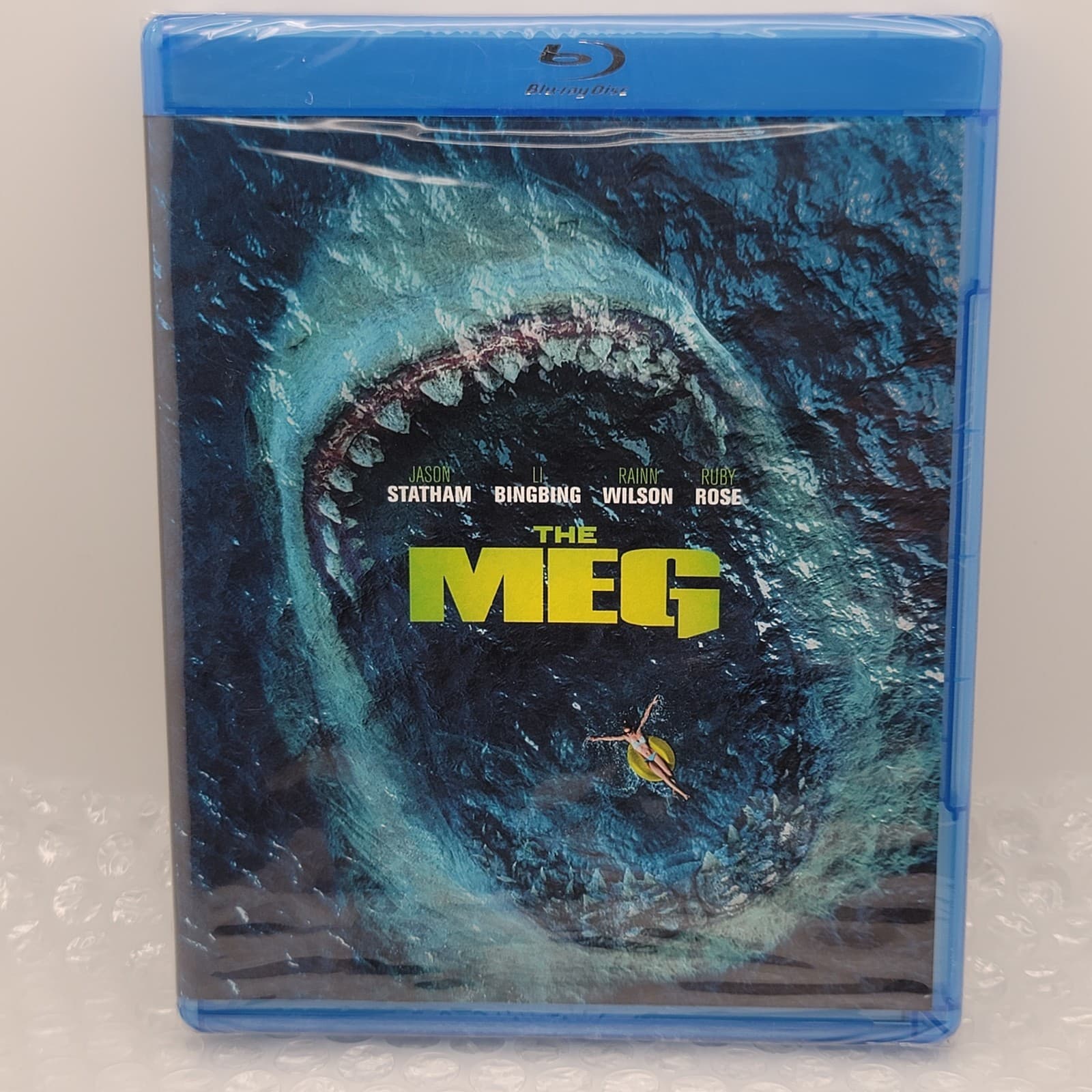 The Meg | Blu-ray | 2018 | Jason Statham | Li Bingbing | Sealed New