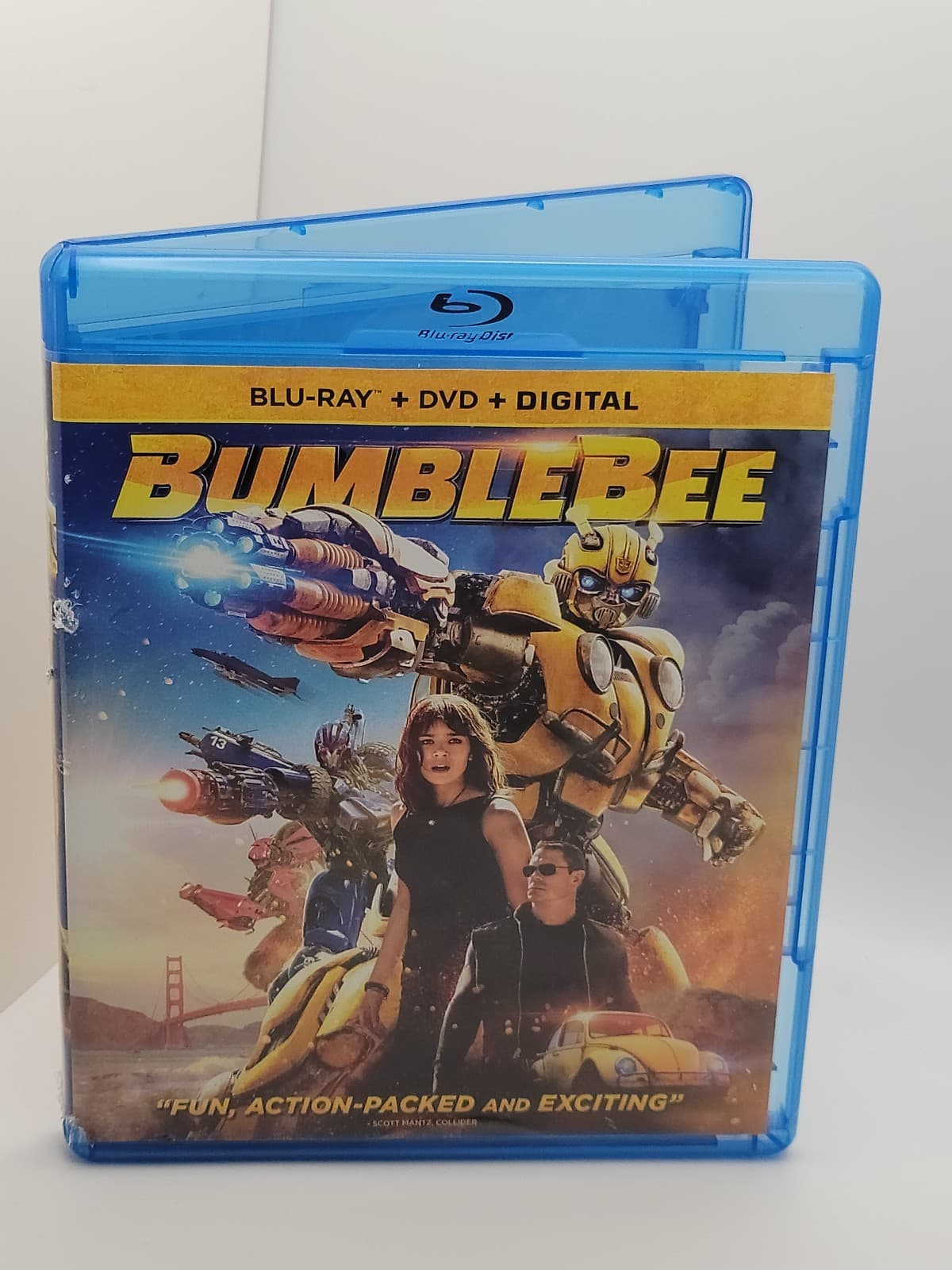 Bumblebee | 2018 | Blu-ray | Hailee Steinfeld | VG+ | No Slipcover | Fast Ship