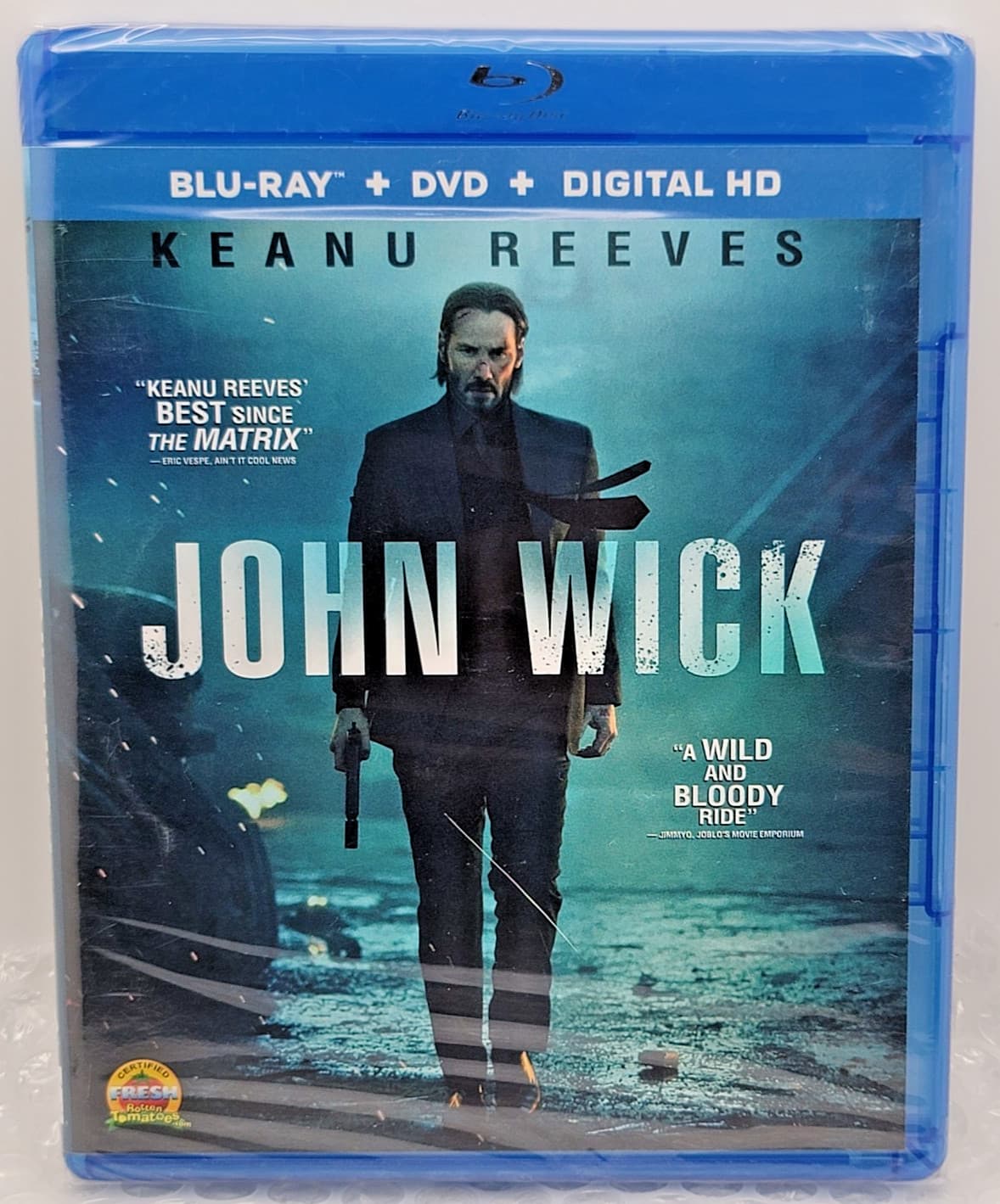 John Wick | Blu-ray + DVD | 2014 | Keanu Reeves | Sealed New | Fast Ship