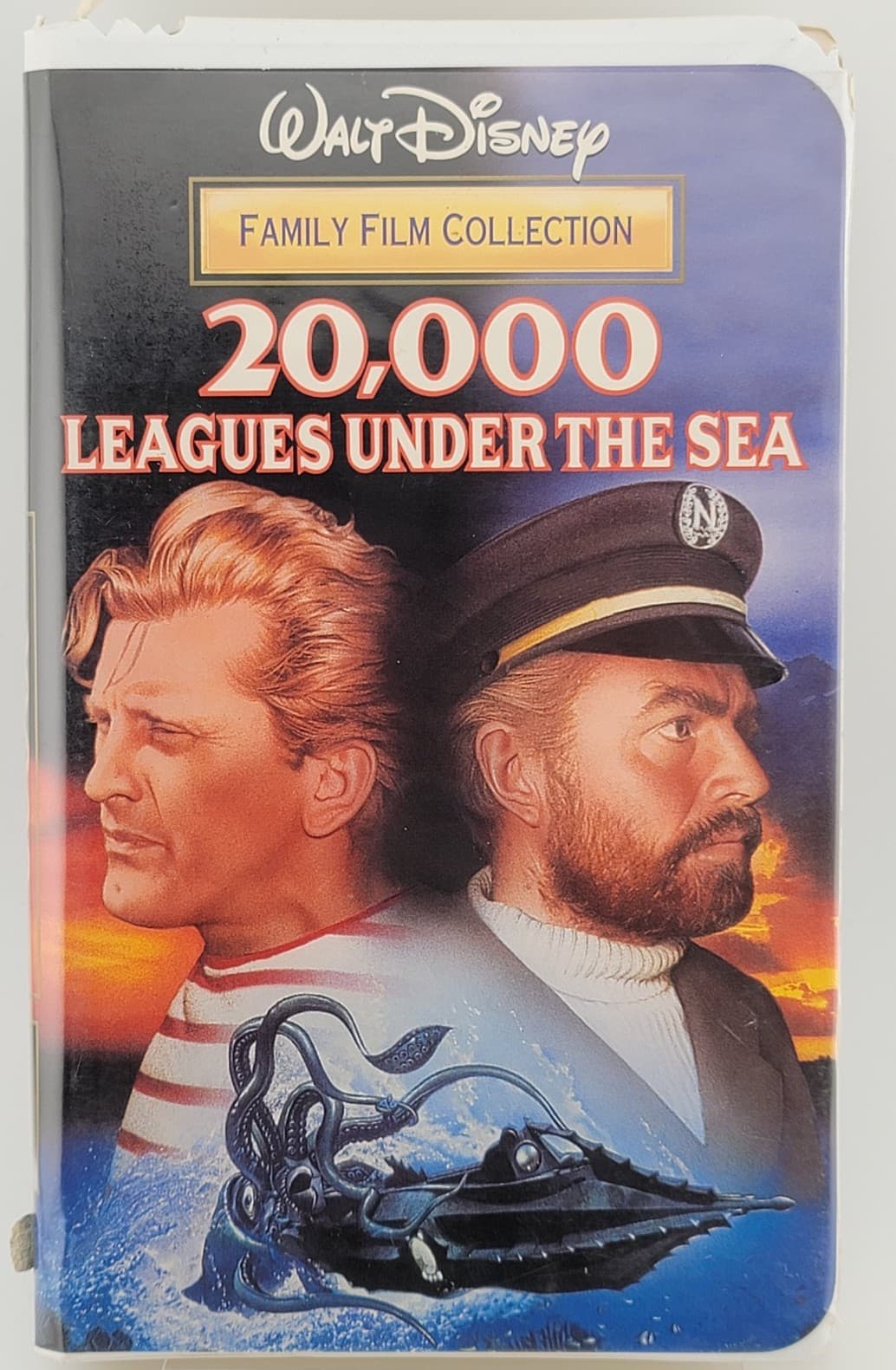 20,000 Leagues Under the Sea VHS Disney Kirk Douglas James Mason G Rated 127 Min