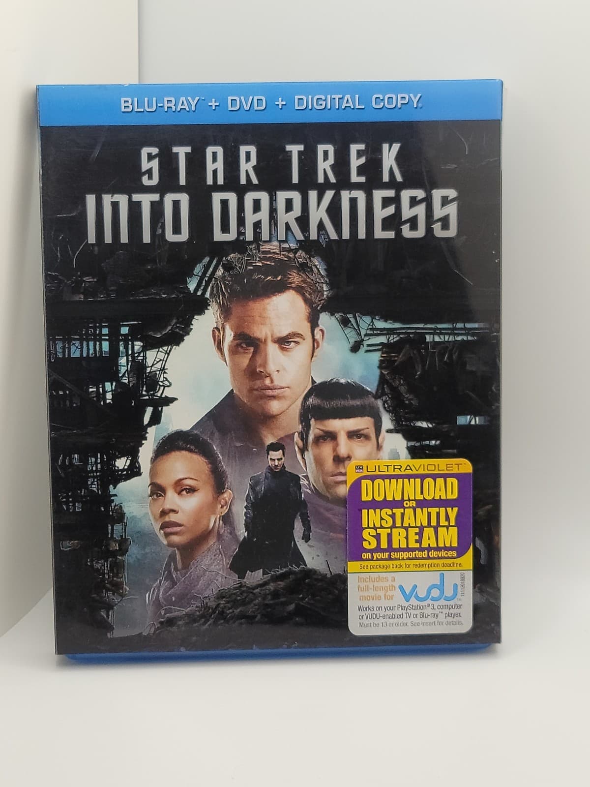 Star Trek Into Darkness | Blu-ray DVD | 2013 | Slipcover | VG+ | Fast Ship