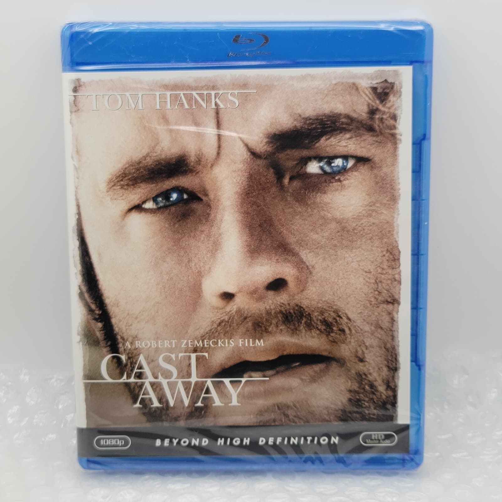 Cast Away | Blu-ray | 2000 | Tom Hanks | Zemeckis | Sealed New | Fast Ship