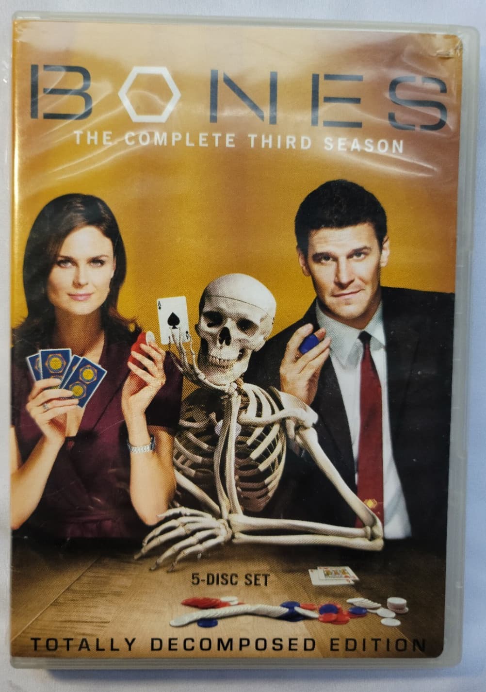 Bones | Season 3 | DVD | 2007 | Like New | Complete | Fast Ship