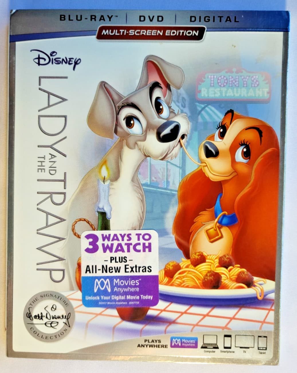 Lady and the Tramp | 1955 | Blu-ray DVD Digital | Disney Signature Collection