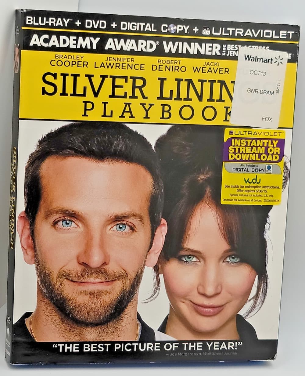 Silver Linings Playbook | DVD | 2012 | Cooper | Lawrence | VG+ | Fast Shipping
