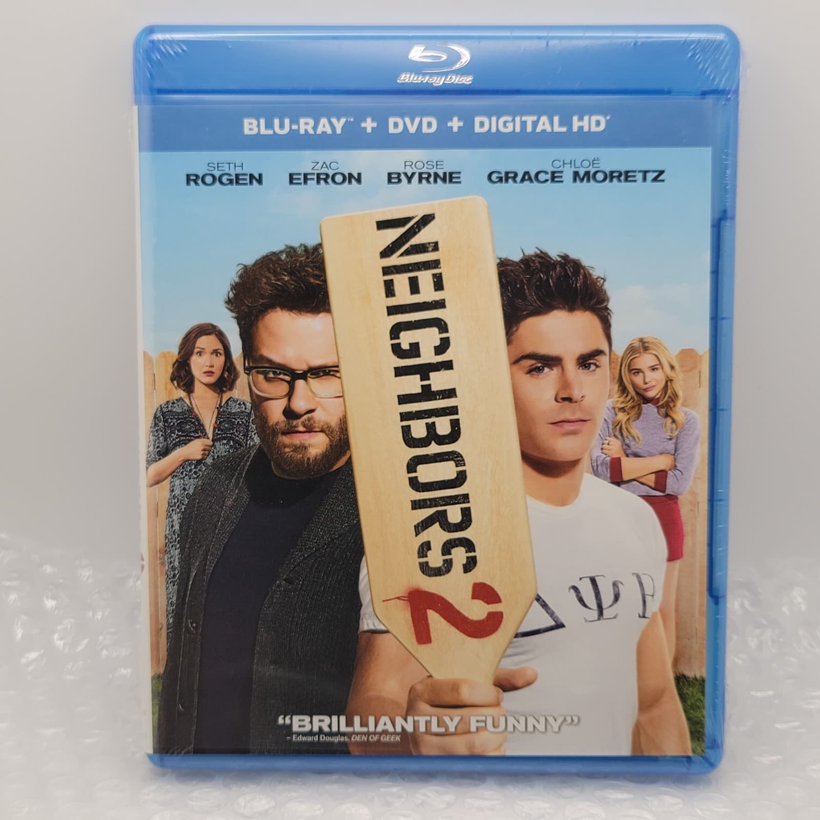 Neighbors 2 | Blu-ray + DVD | 2016 | Seth Rogen | Zac Efron | Sealed New