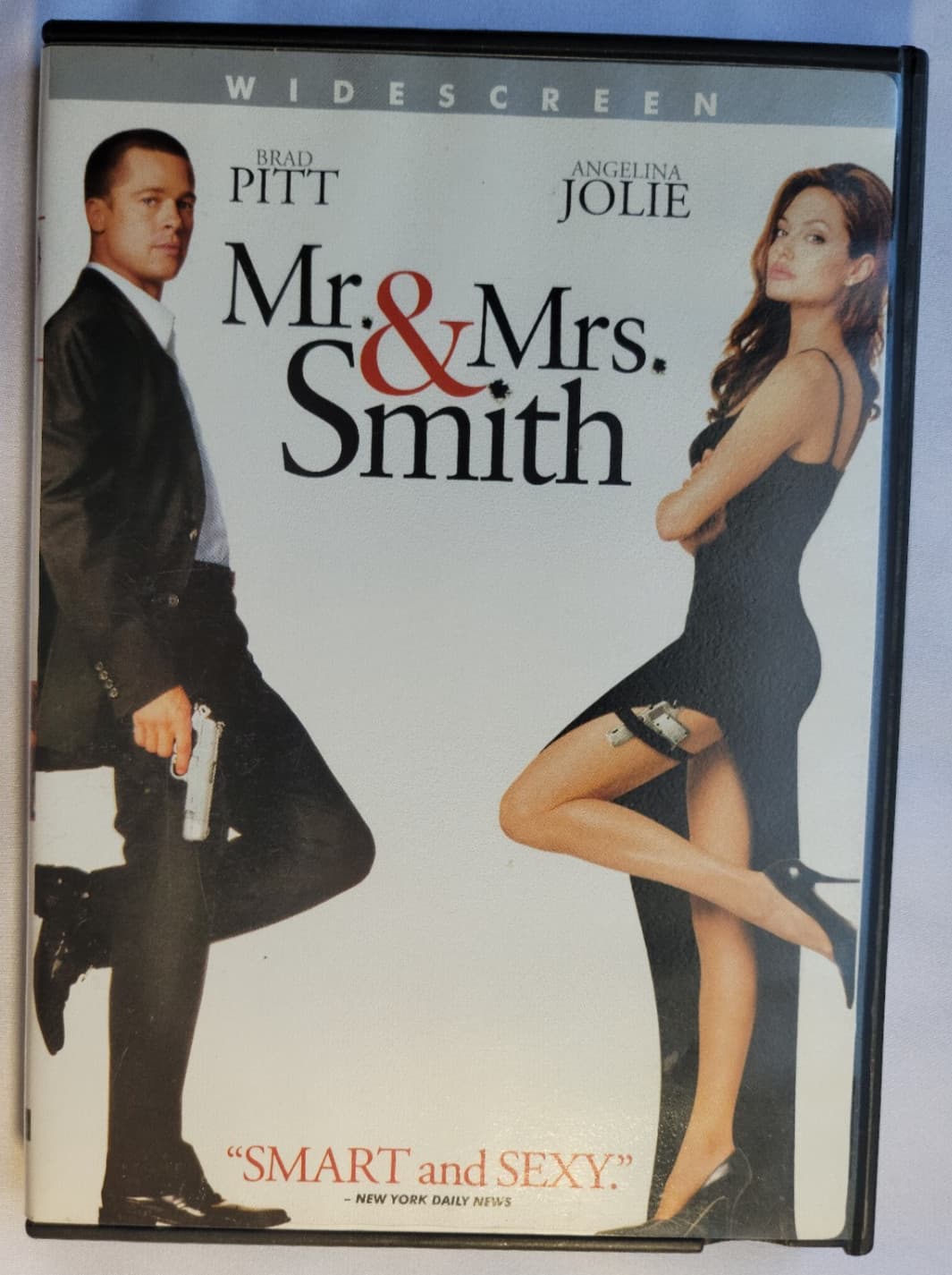 Mr & Mrs Smith | DVD | 2005 | Brad Pitt | Angelina Jolie | Fast Ship