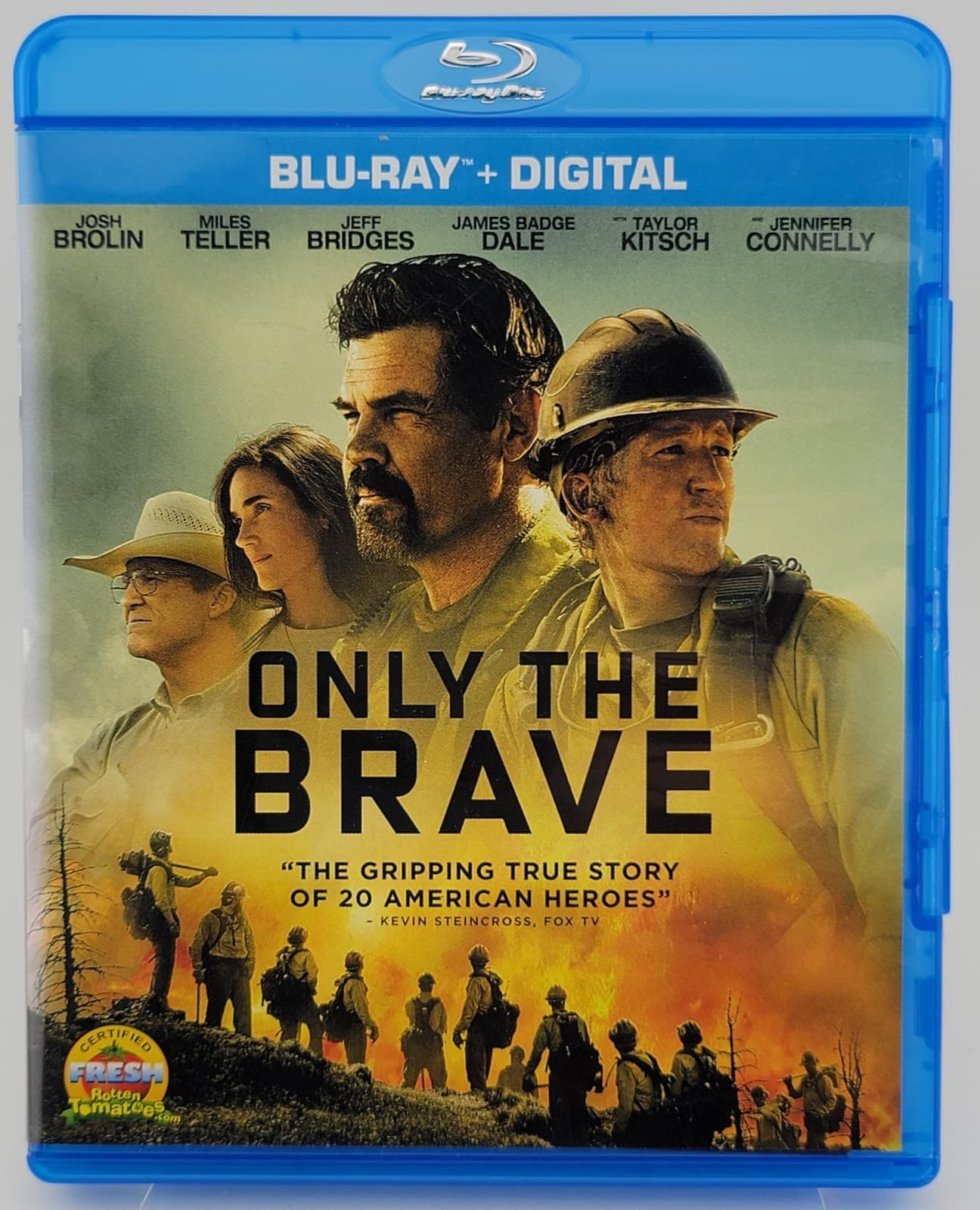 Only the Brave Blu-ray Digital Josh Brolin Miles Teller Jeff Bridges 2017 PG-13
