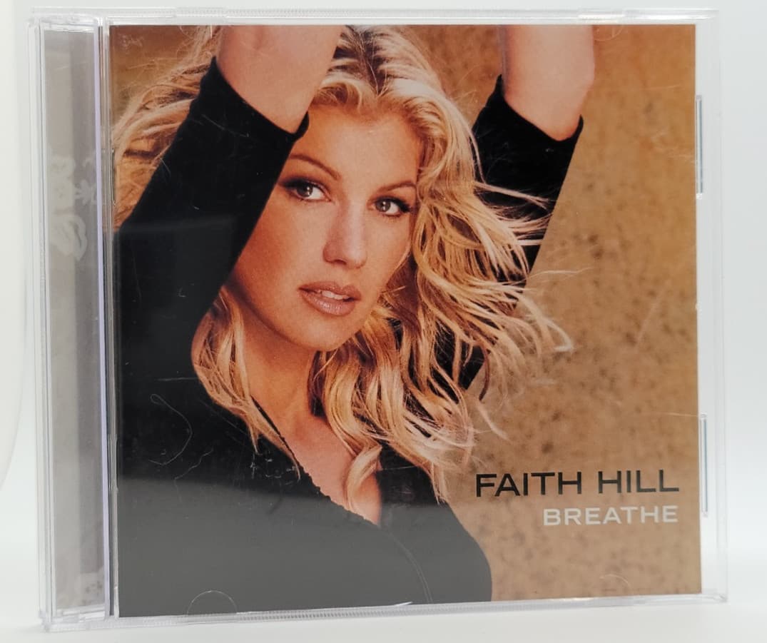 Faith Hill – Breathe CD 1999 Duet with Tim McGraw Country Pop Fast Free Ship