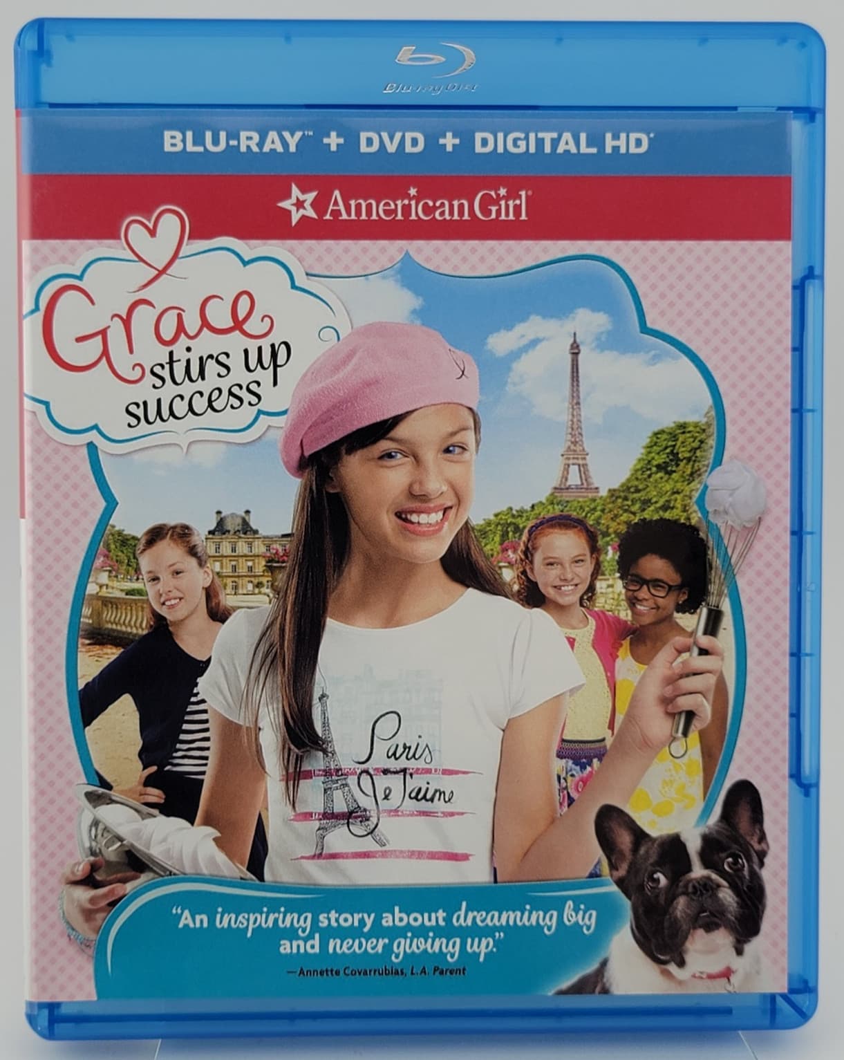 Grace Stirs Up Success | American Girl Blu-ray | Olivia Rodrigo | VG+ Fast Ship