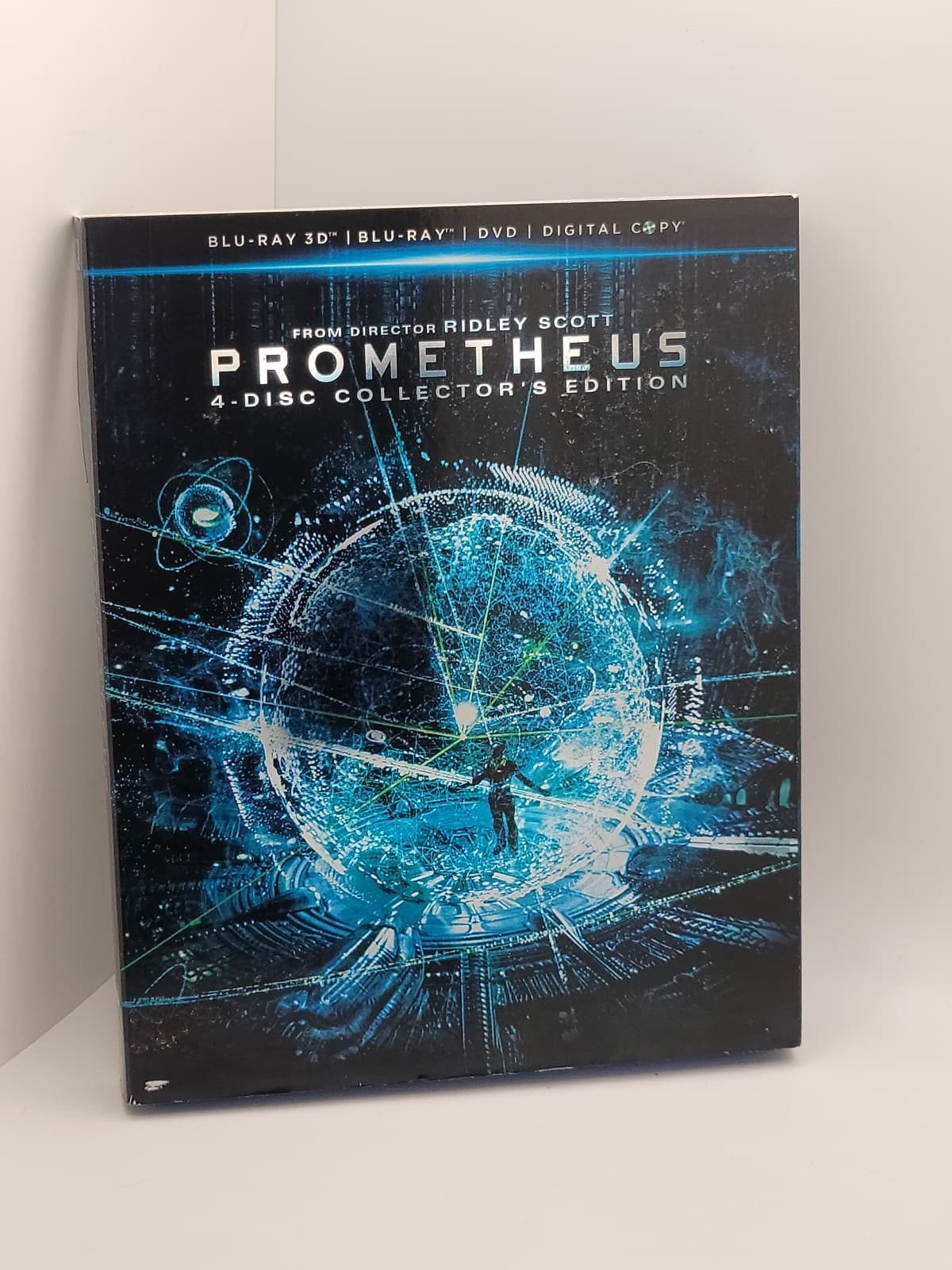 Prometheus | 3D Blu-ray DVD | 2012 | 4-Disc Collectors | Complete | Fast Ship