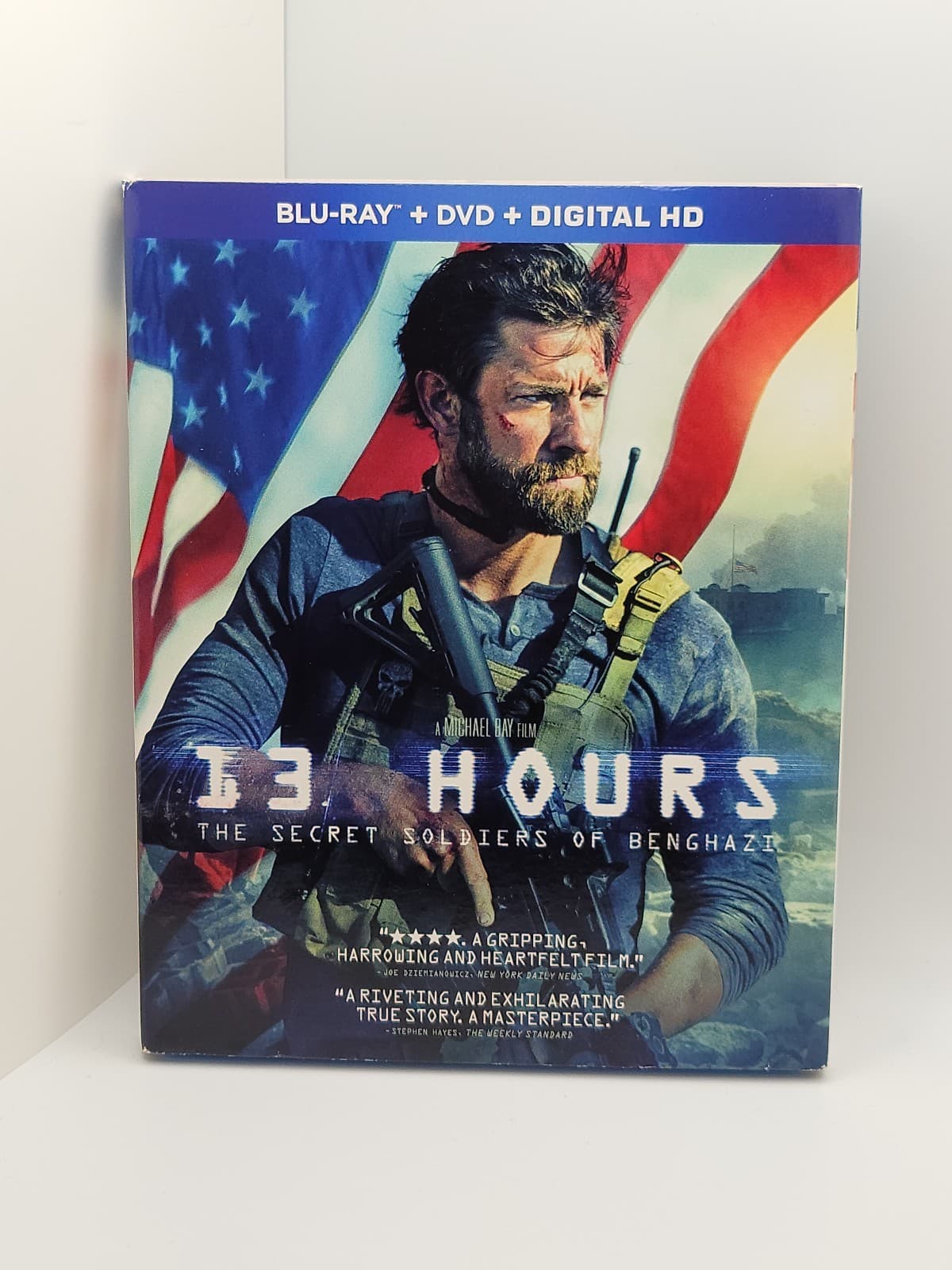 13 Hours | Blu-ray | 2016 | Benghazi | Slipcover | Fast Shipping |