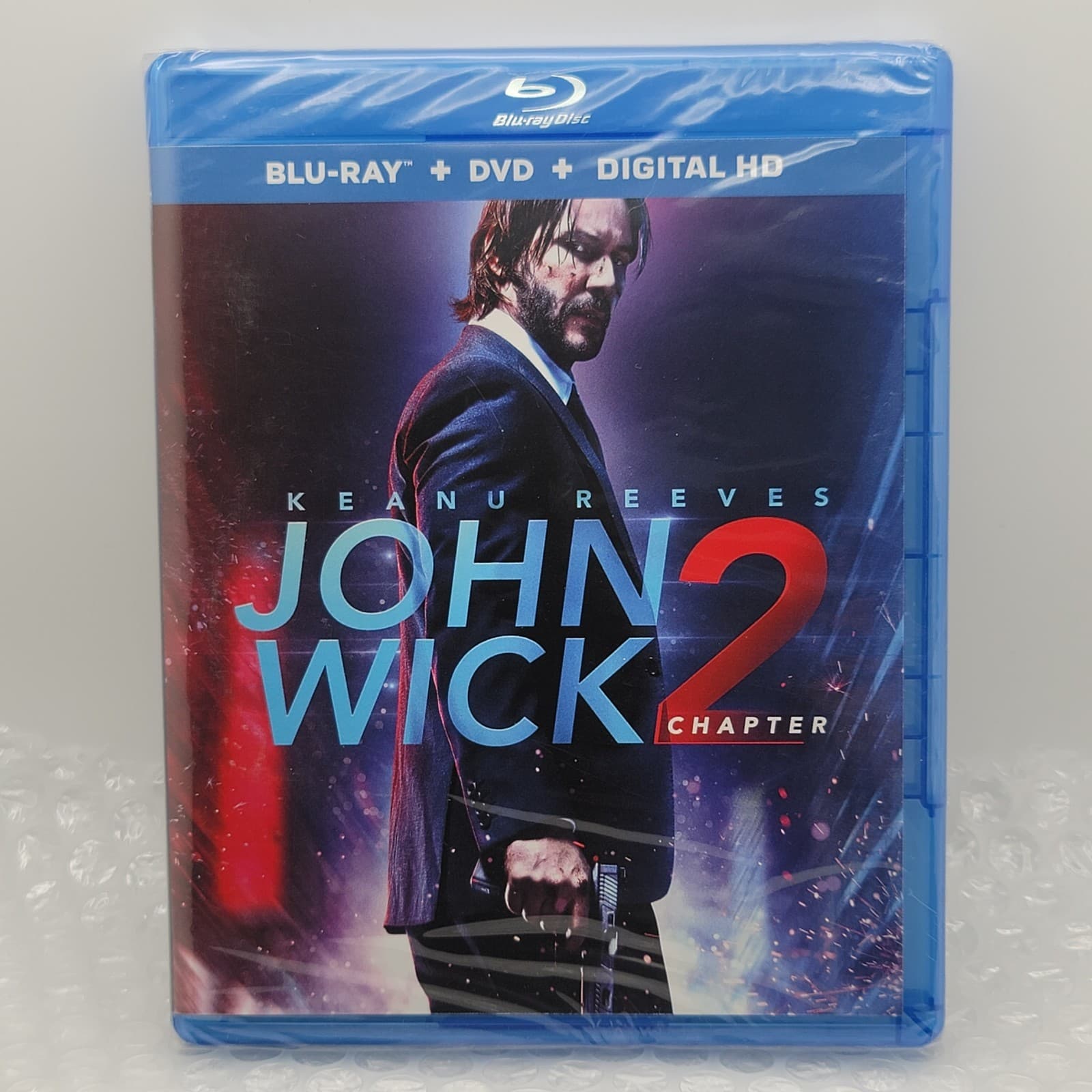 John Wick Chapter 2 | Blu-ray + DVD | 2017 | Keanu Reeves | Sealed New