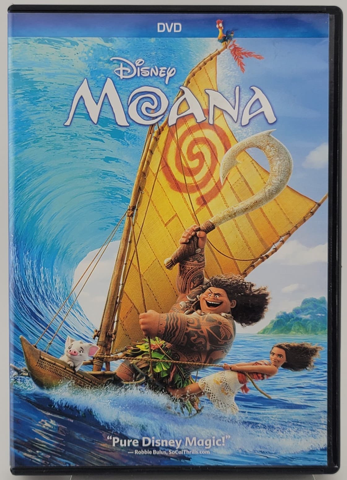 Moana | DVD | 2017 | Dwayne Johnson | Auli'i Cravalho | LN+ | Fast Ship