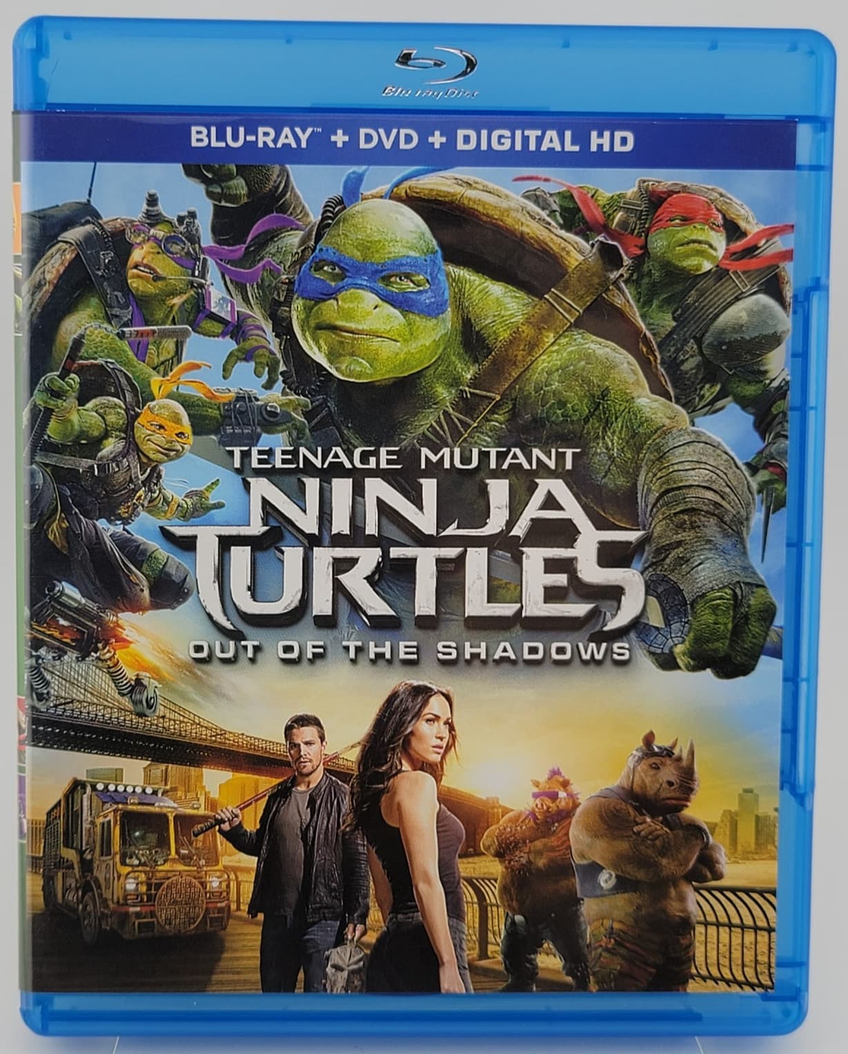 TMNT Out of the Shadows | Blu-ray DVD | Megan Fox | Stephen Amell | VG Fast Ship