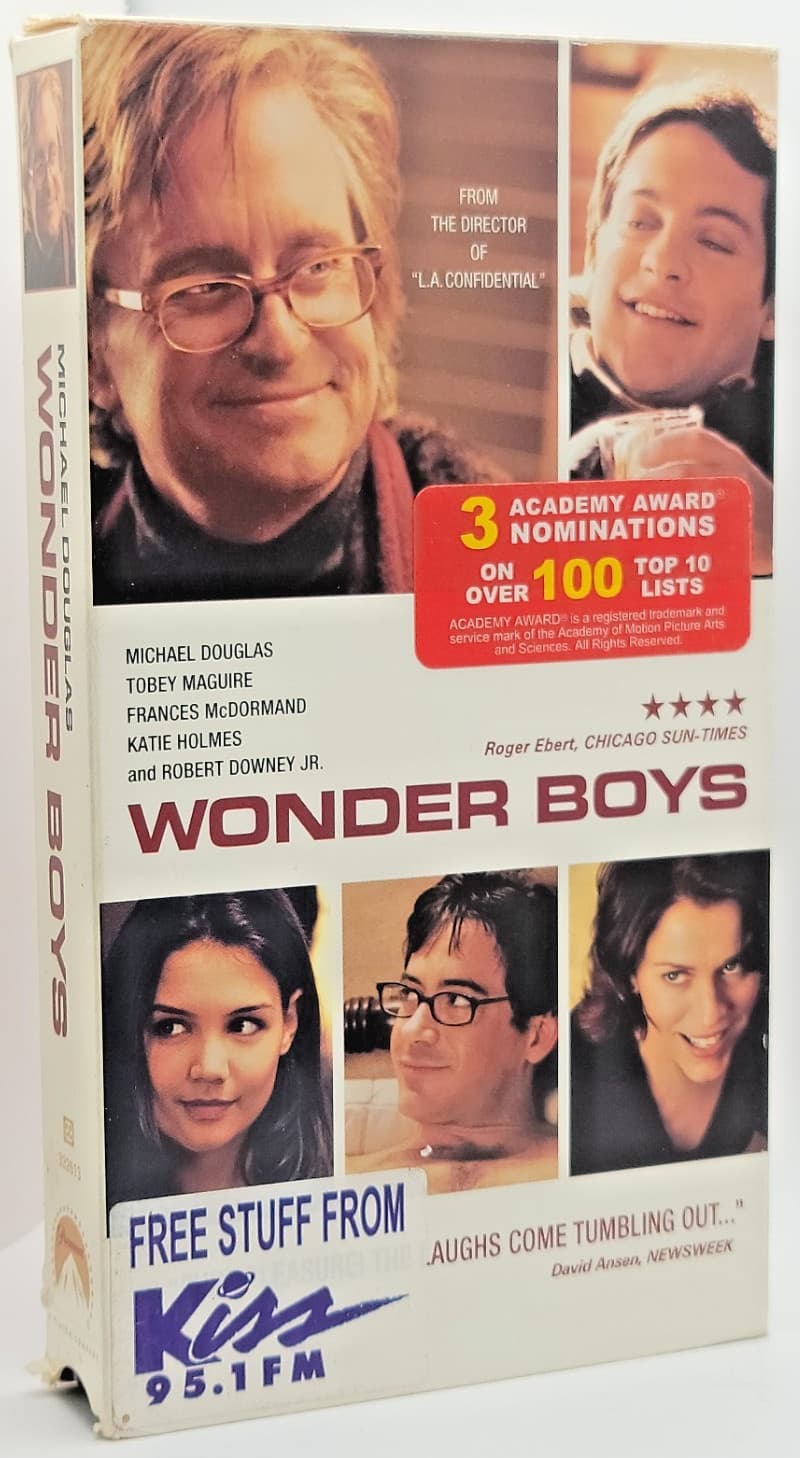 Wonder Boys | VHS | 2001 | Douglas | Maguire | Paramount Seal | Fast Shipping