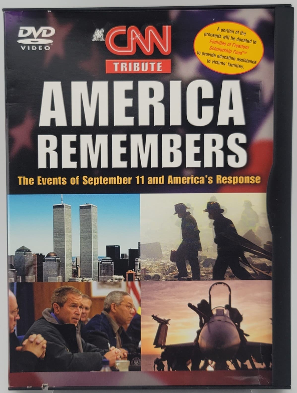 CNN America Remembers | 9/11 DVD | Tribute 2002 | Bush | LN | Fast Shipping