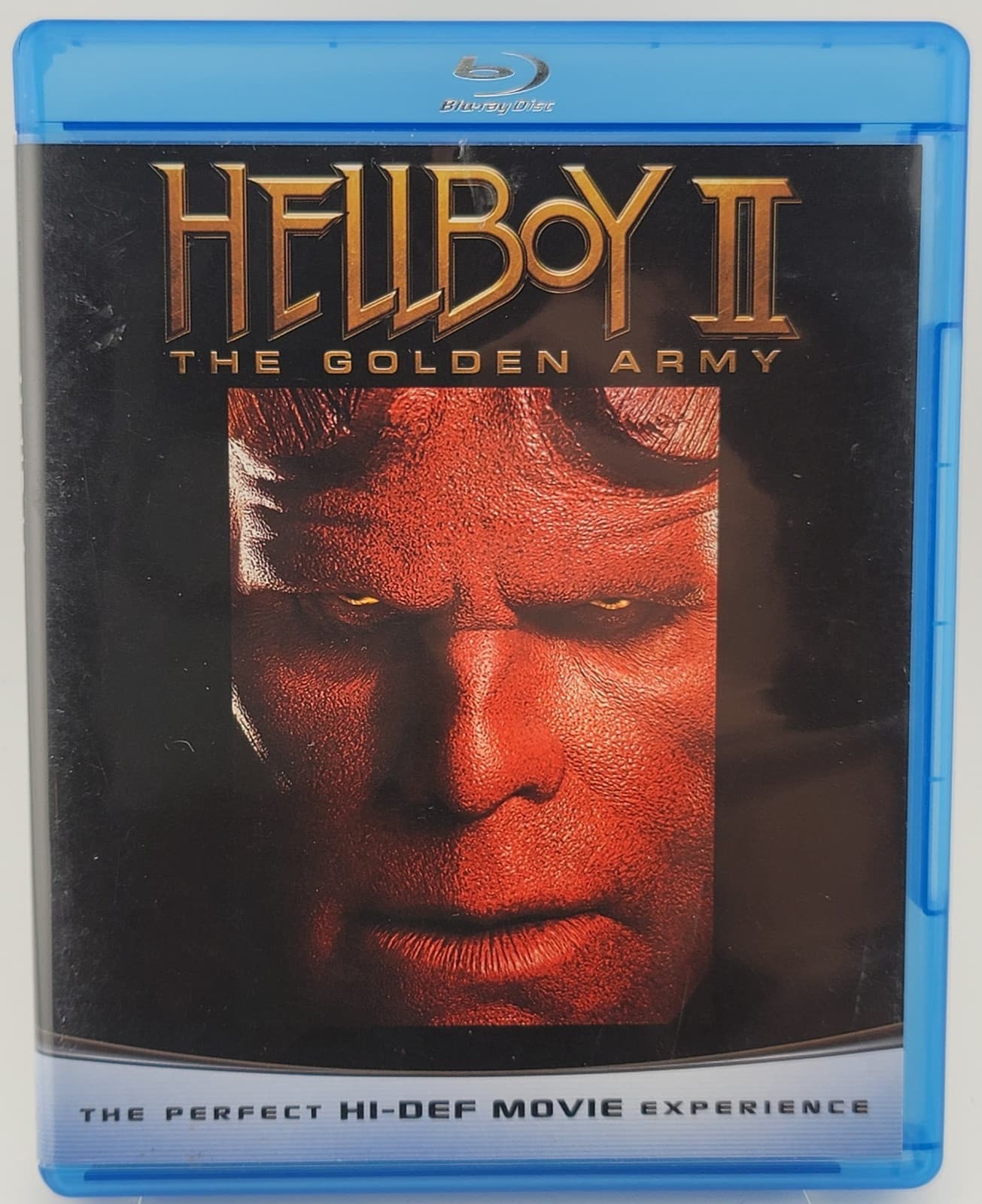 Hellboy II Golden Army Blu-ray DVD | Perlman Del Toro | VG Cond | Fast Shipping