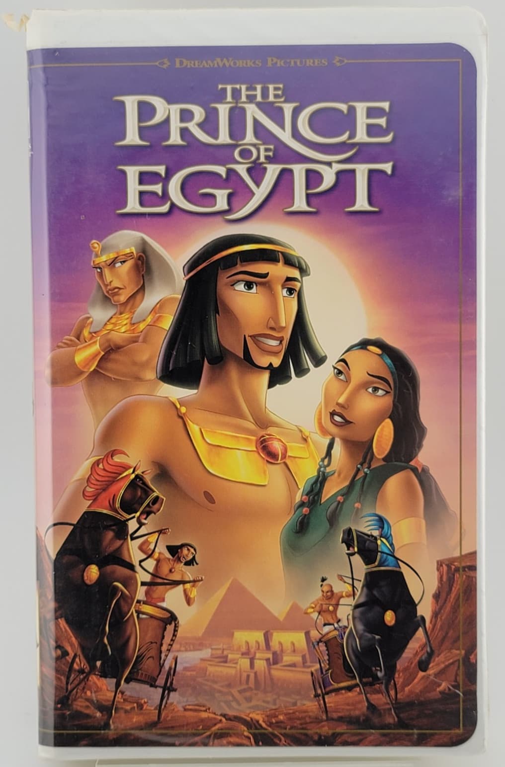 The Prince of Egypt VHS 1998 DreamWorks Animated Val Kilmer Ralph Fiennes PG