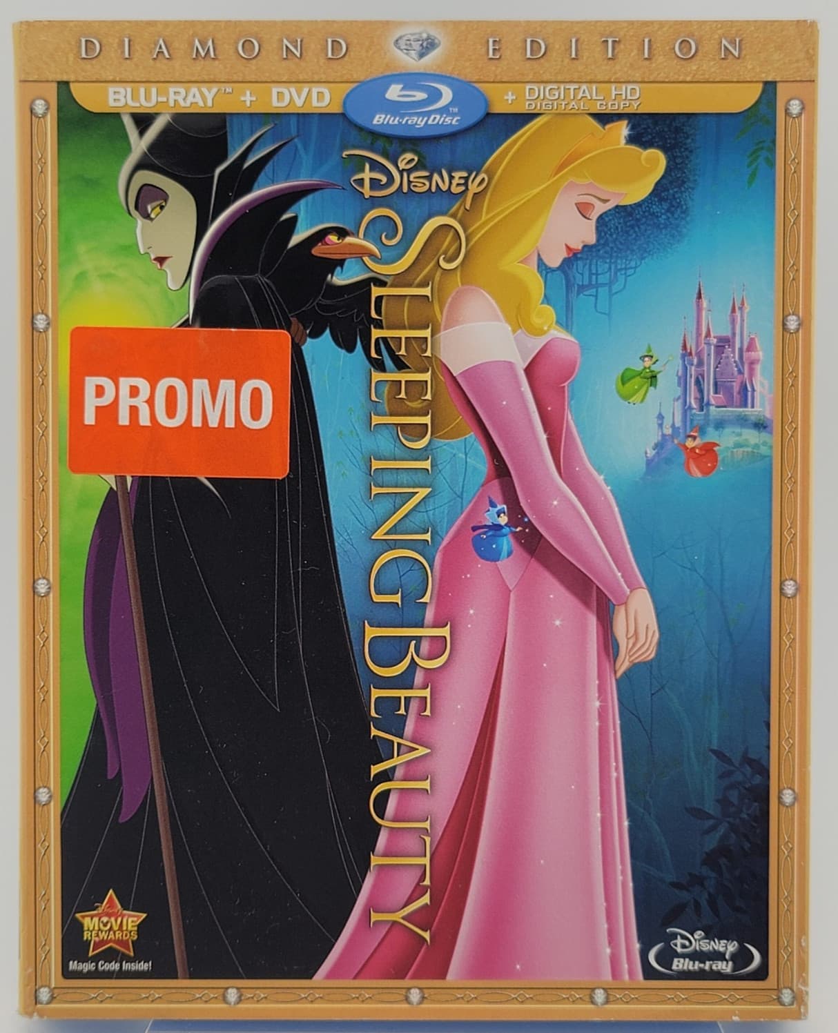 Sleeping Beauty | Diamond Edition | Blu-ray DVD | Maleficent | VG Fast Ship