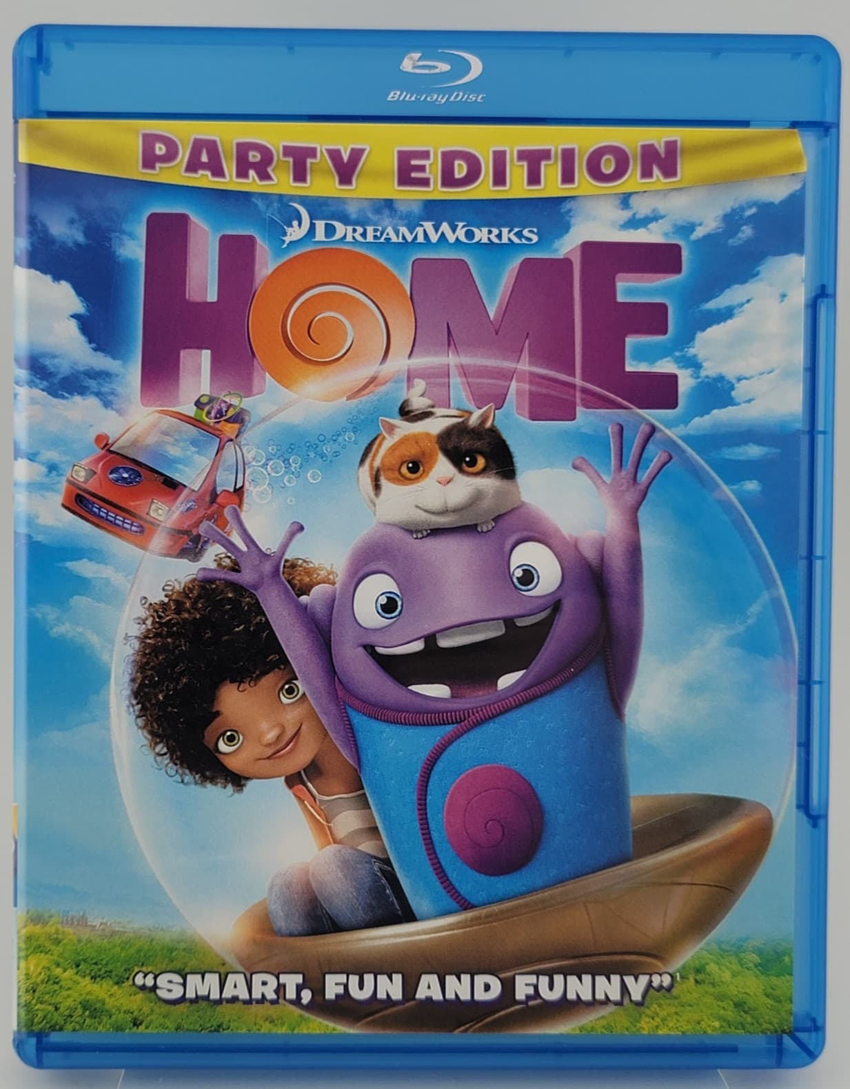 Home Party Edition | Blu-ray DVD Digital | Jim Parsons Rihanna | VG | Fast Ship