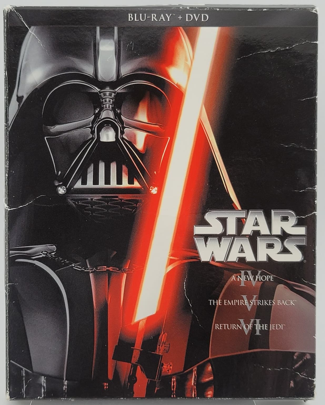 Star Wars Original Trilogy Blu-ray DVD | Hamill Ford | G Cond | Fast Shipping