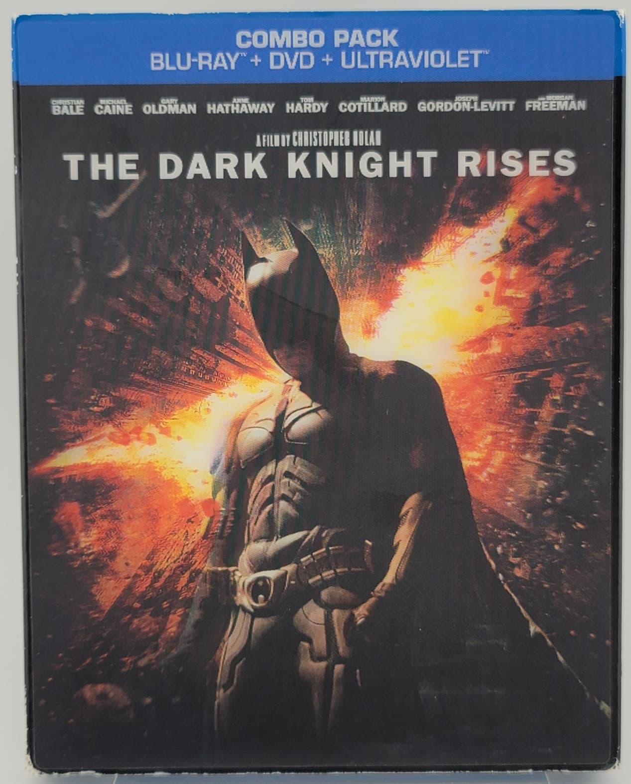 The Dark Knight Rises Blu-ray DVD | Bale Hardy Hathaway | G Cond | Fast Shipping
