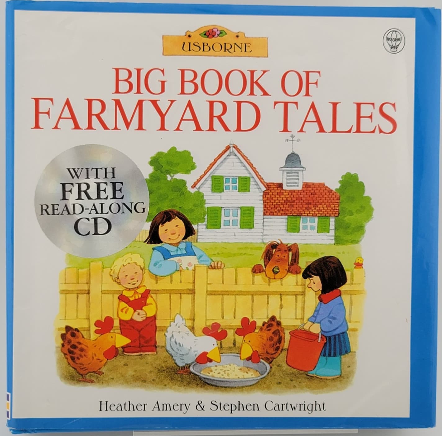 Big Book of Farmyard Tales | Usborne | HC + CD | VG | Fast Shipping