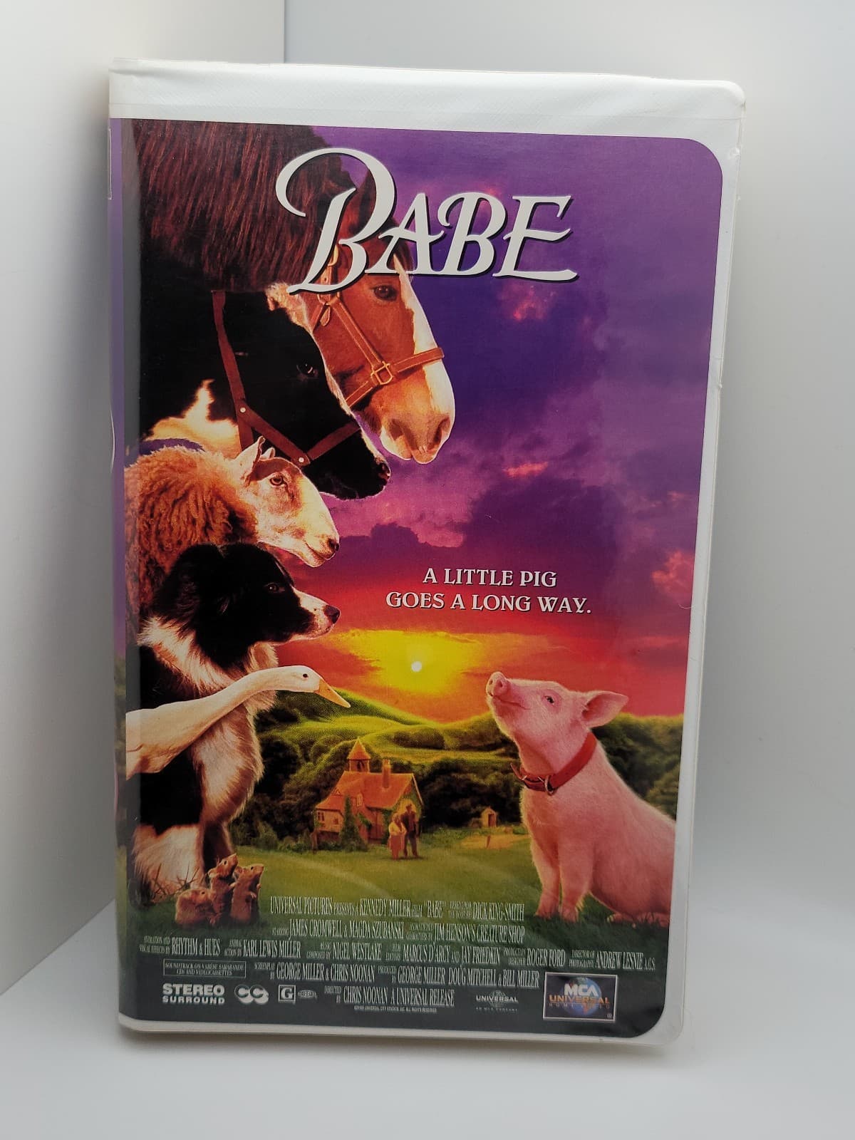 Babe | 1995 | VHS | Clamshell Case | Very Good Condition | Fast Shipping