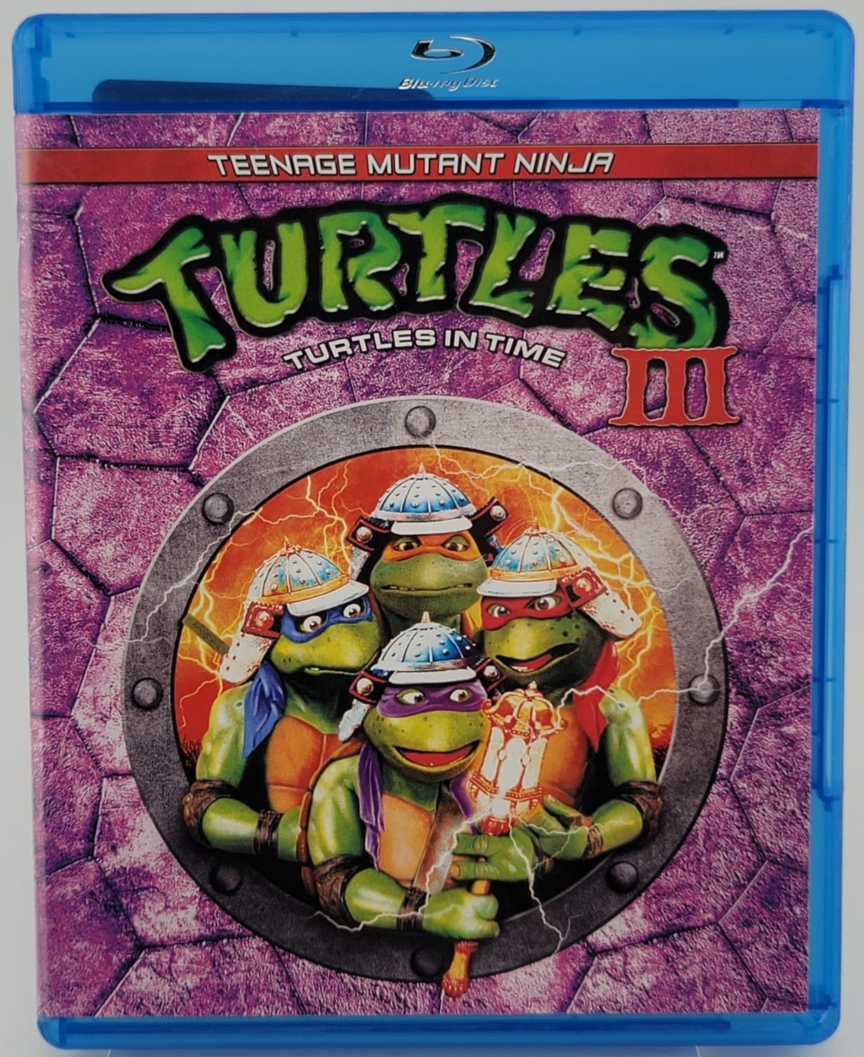 TMNT III Turtles in Time Blu-ray | Koteas Turco | VG Cond | Fast Shipping