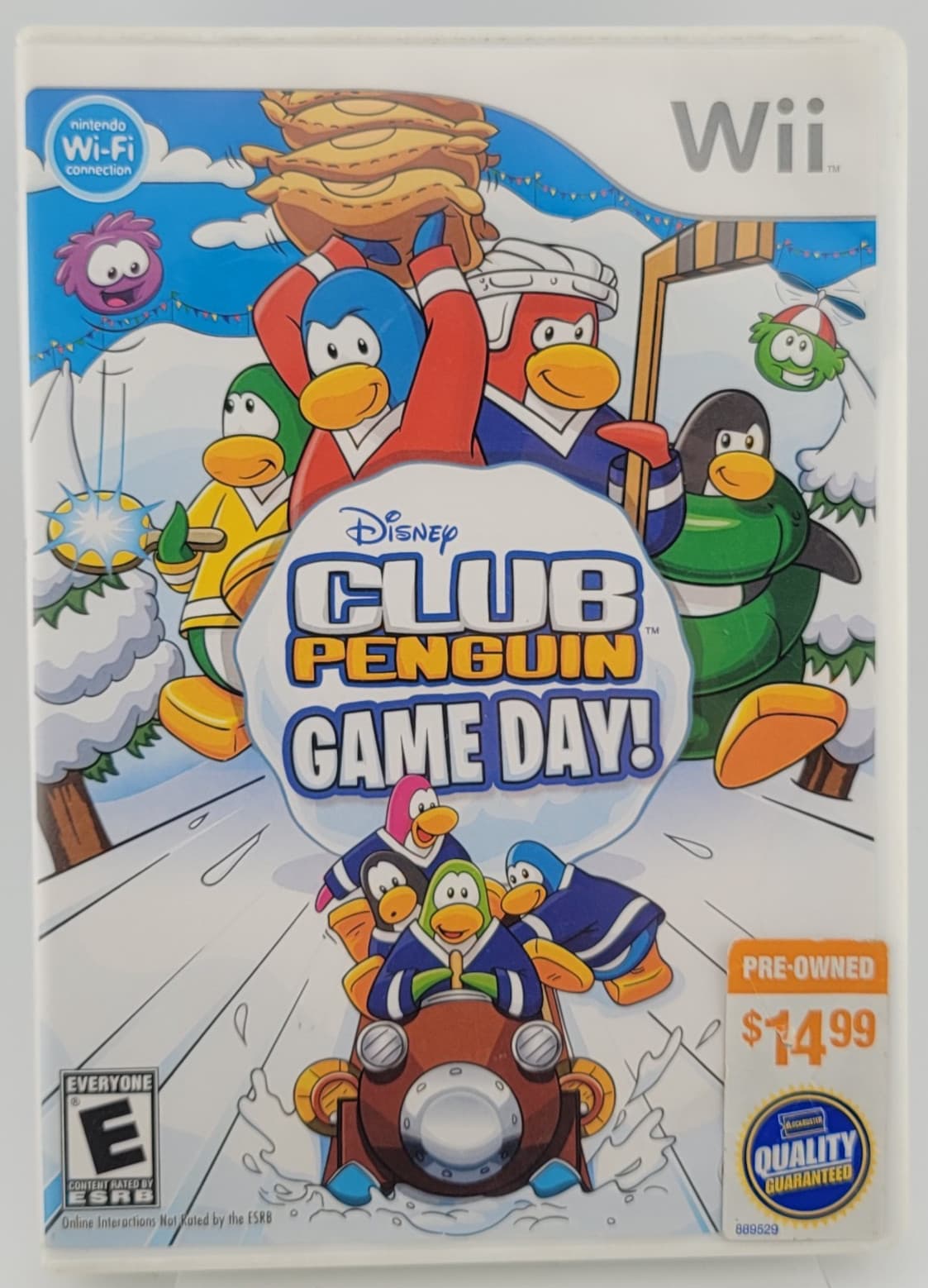 Disney Club Penguin Game Day | Wii | Complete in Box | VG+ | Fast Shipping