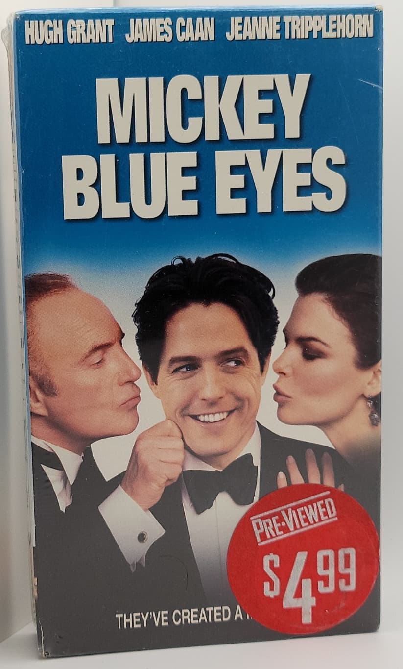 Mickey Blue Eyes | VHS | 1999 | Hugh Grant | Sealed Blockbuster | Free Ship