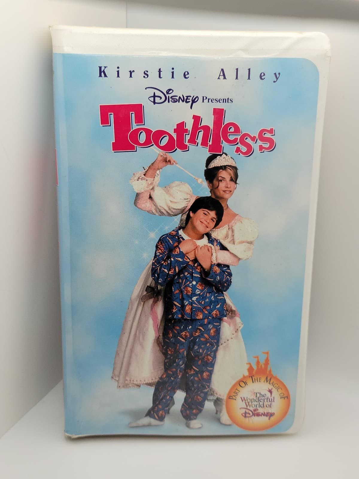 Toothless (1998) VHS | Disney Clamshell | Kirstie Alley | Tested | Pre-Owned