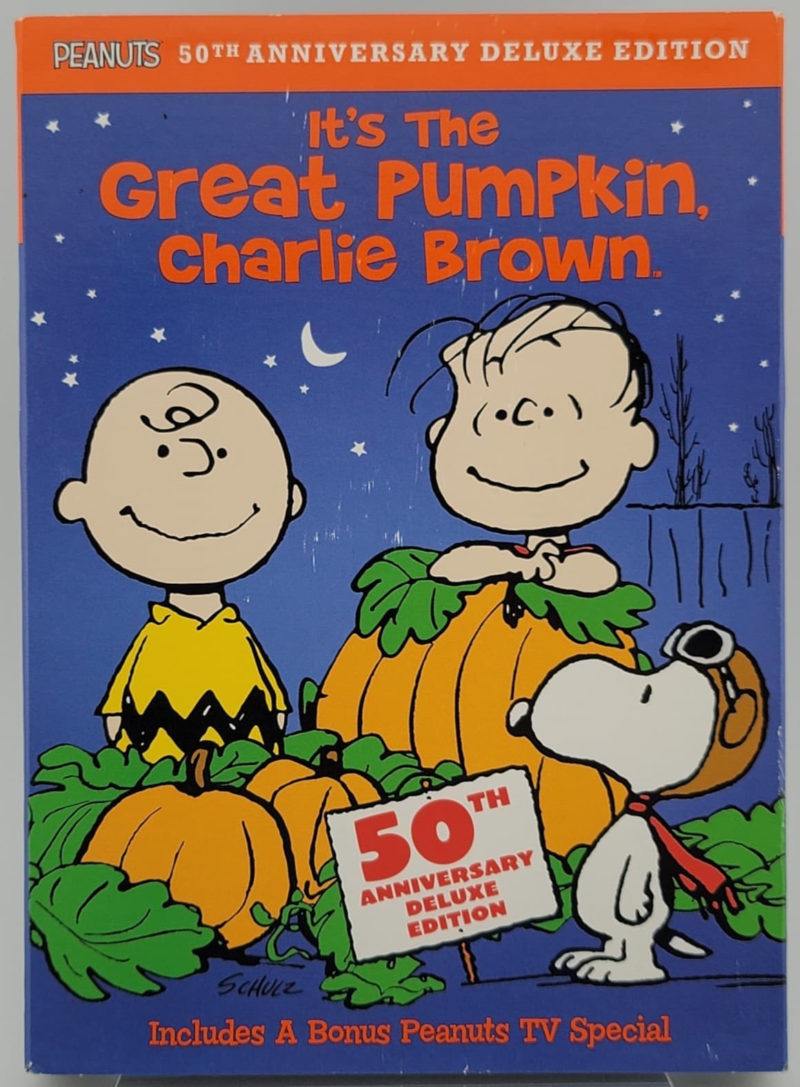 It's the Great Pumpkin Charlie Brown | 50th Deluxe DVD | Snoopy | VG Fast Ship