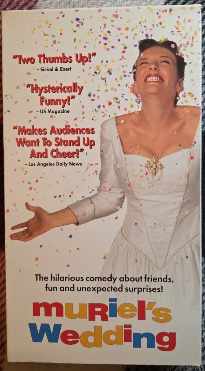 Muriel's Wedding | VHS | 1996 | Toni Collette | ABBA | Cult Classic | Fast Ship