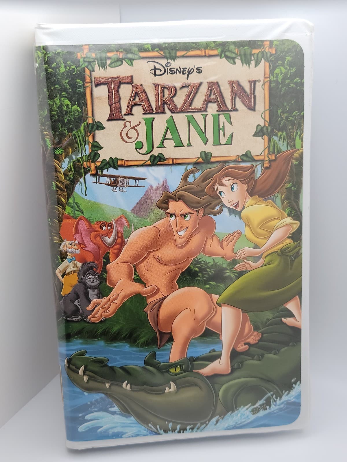 Tarzan & Jane | Disney | VHS 2002 Movie Tape Mandy Moore Phil Collins Clamshell