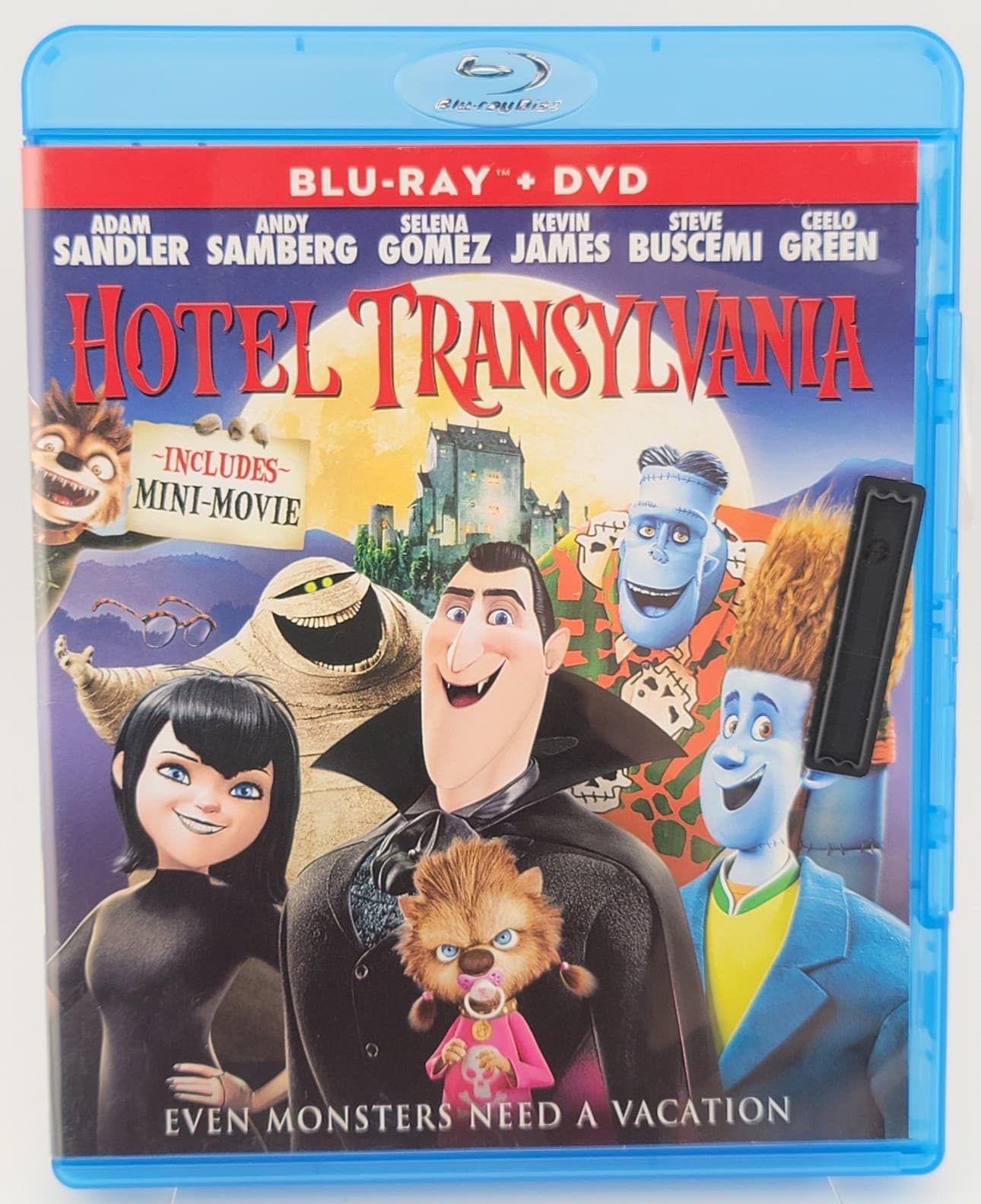 Hotel Transylvania | Blu-ray DVD | Adam Sandler Selena Gomez | G | Fast Ship