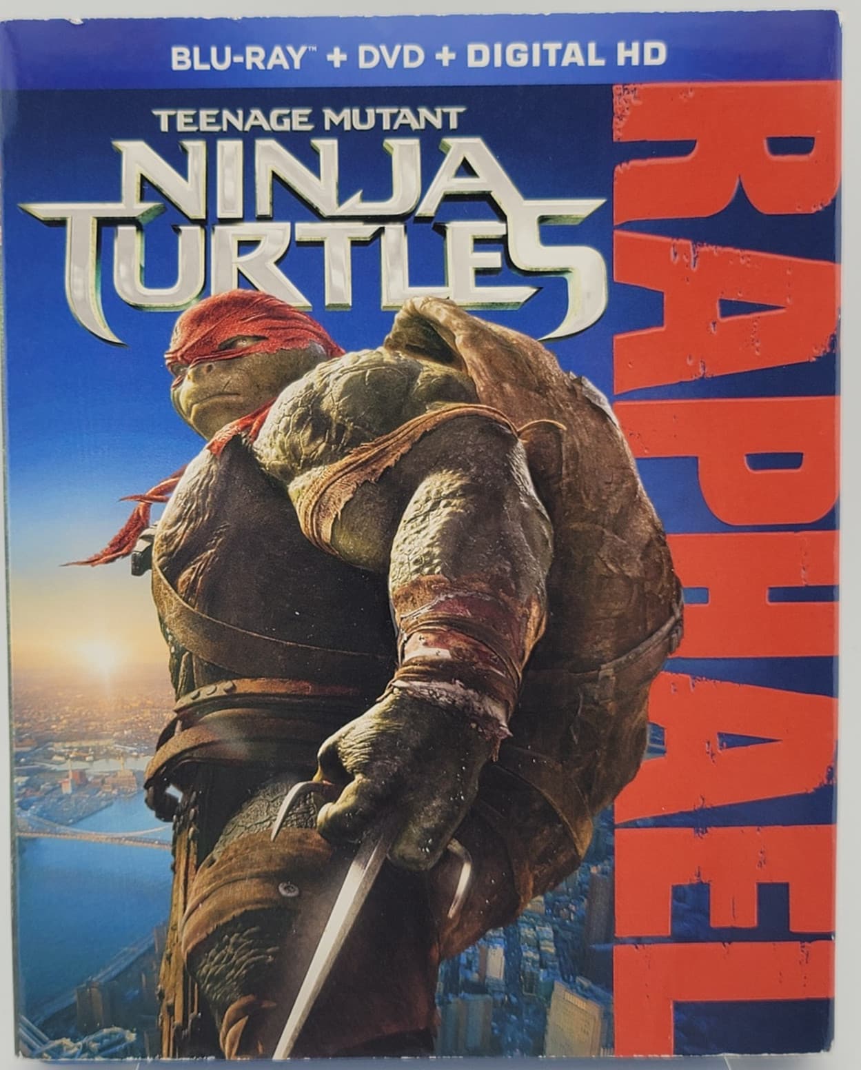 Teenage Mutant Ninja Turtles | Blu-ray Only| Raephael Edition | G+ Fast Ship